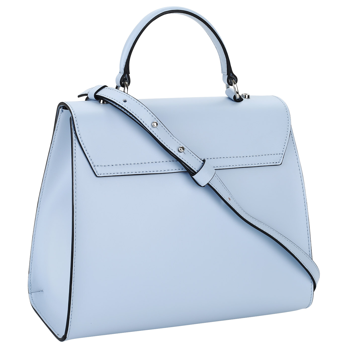 Женская сумка из голубой кожи Coccinelle B14 Design