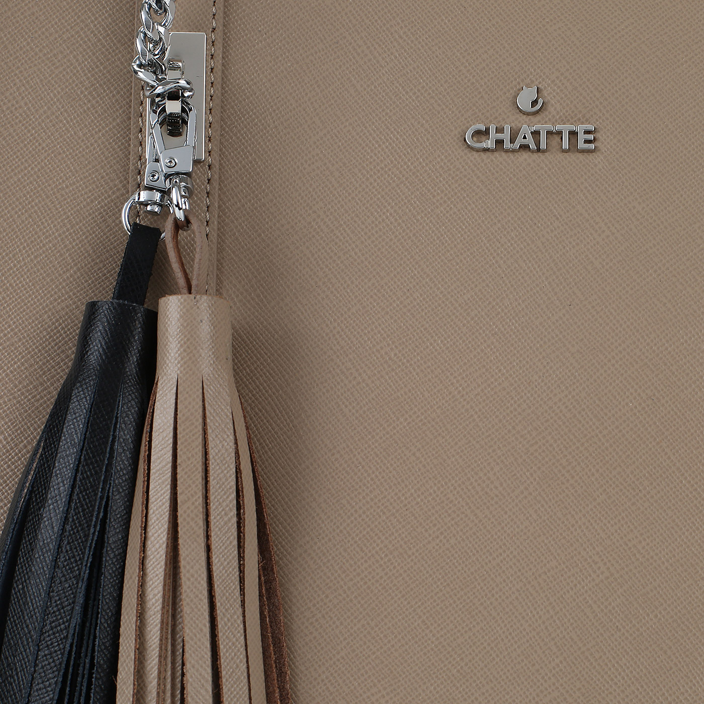 Сафьяновая женская сумка Chatte 