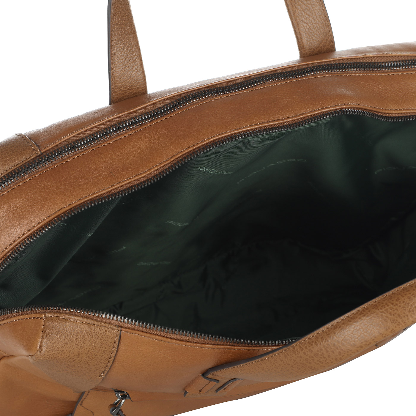 Деловая мужская сумка из кожи с ремешком Piquadro Pan
