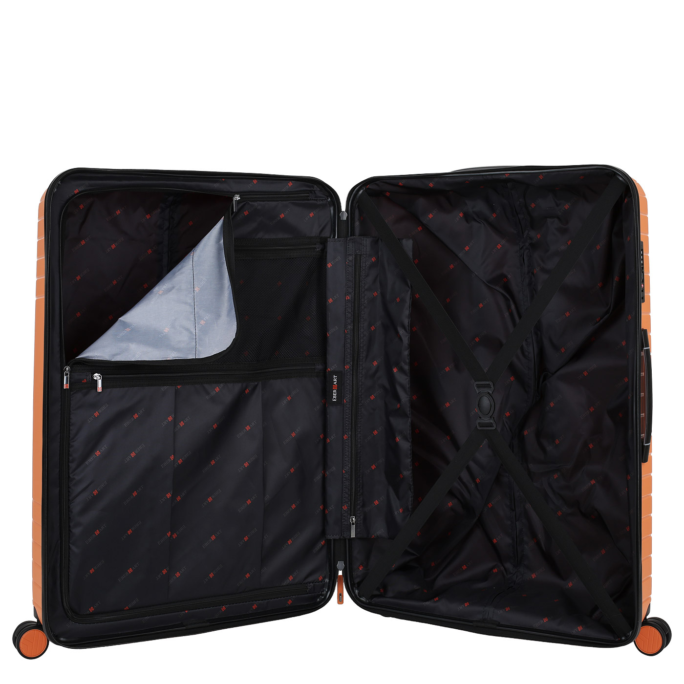 Чемодан большой L из полипропилена Eberhart Allure