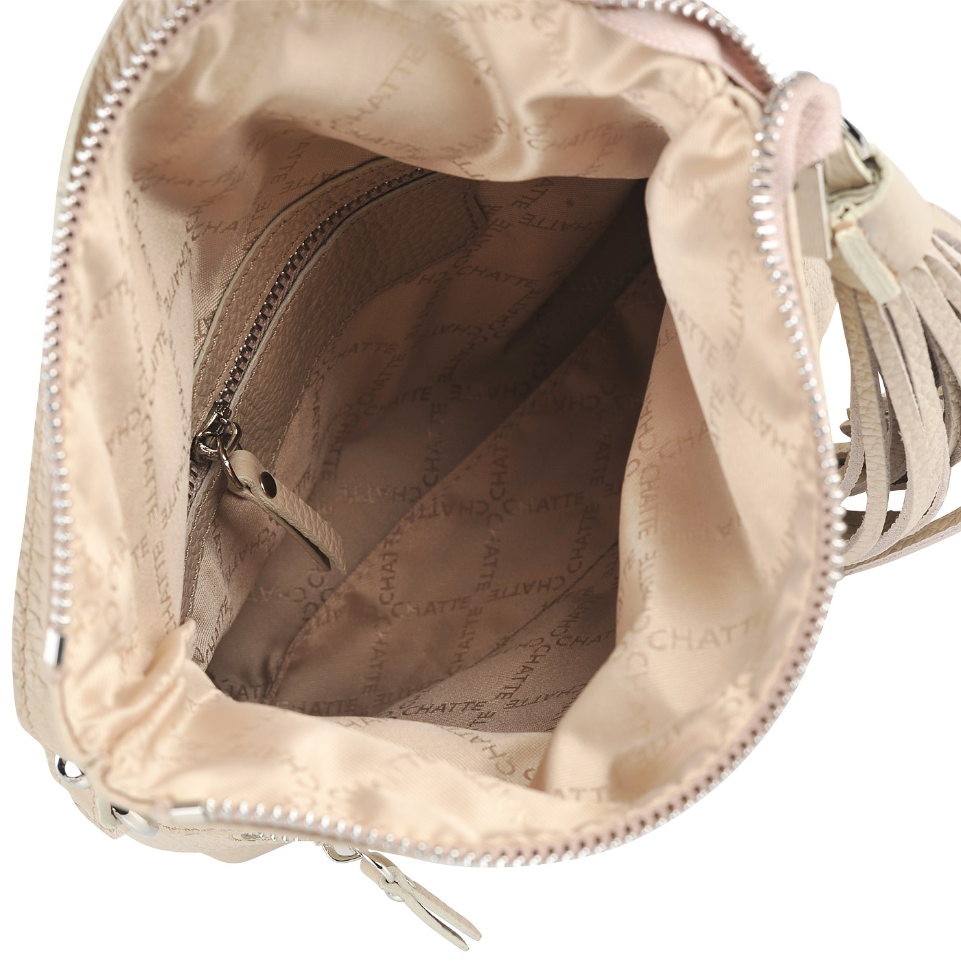 Женская кожаная сумка через плечо Chatte 
