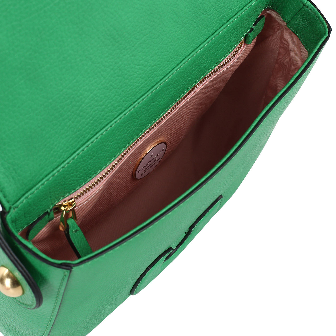 Зеленая сумка Coccinelle Vega