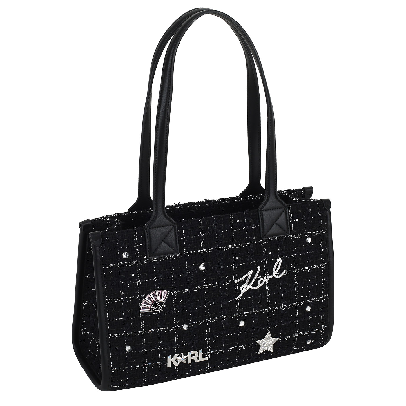 Текстильная сумка Karl Lagerfeld Skuare
