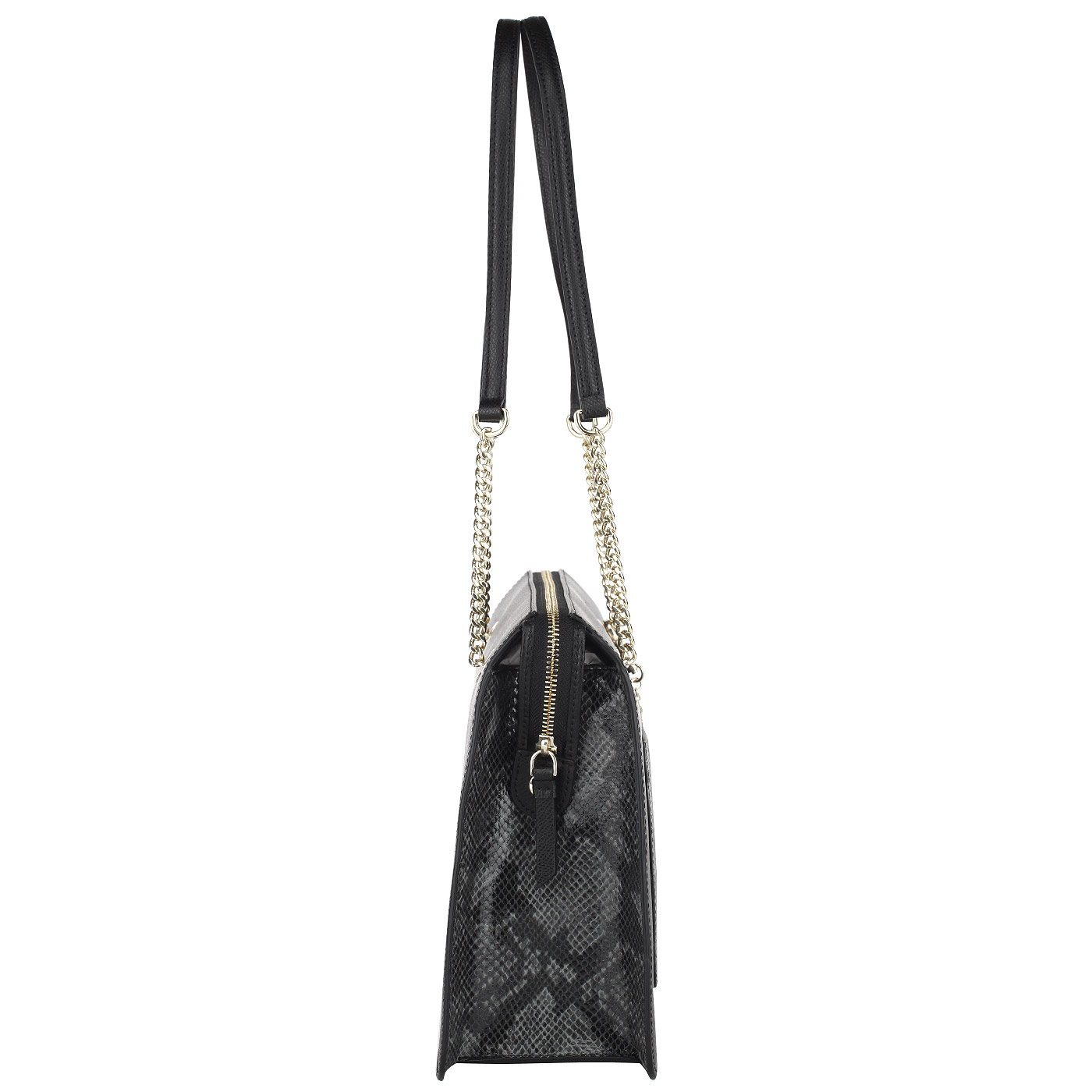 Женская кожаная сумка с длинными ручками DKNY Cross hatch