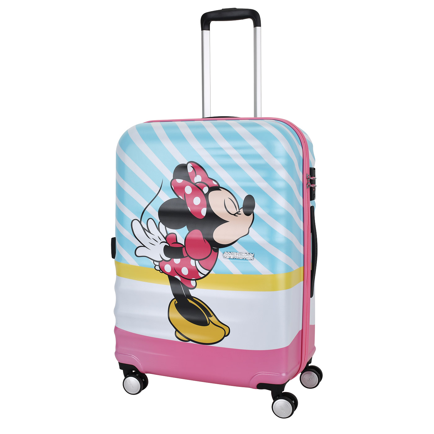 American Tourister Чемодан средний M из ABS-пластика с кодовым замком