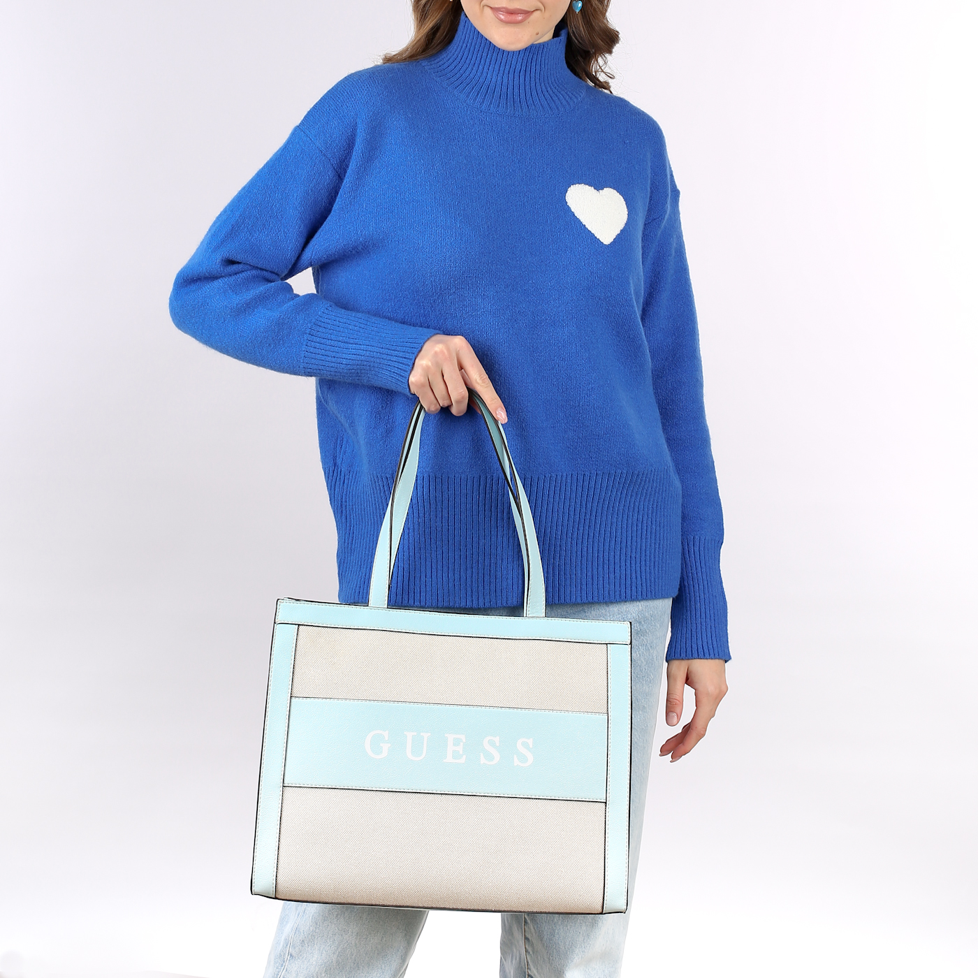 Сумка с ручками Guess Salford