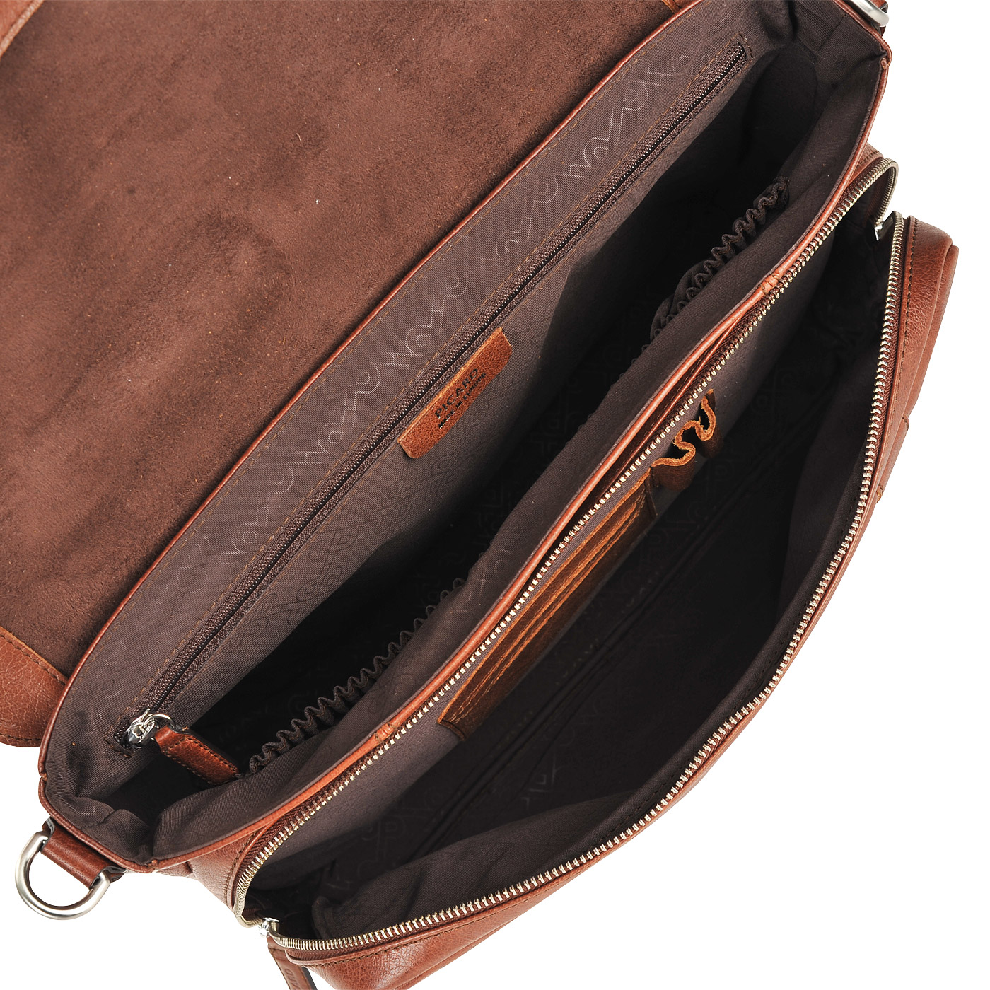 Мужской кожаный портфель коричневого цвета Picard Buddy