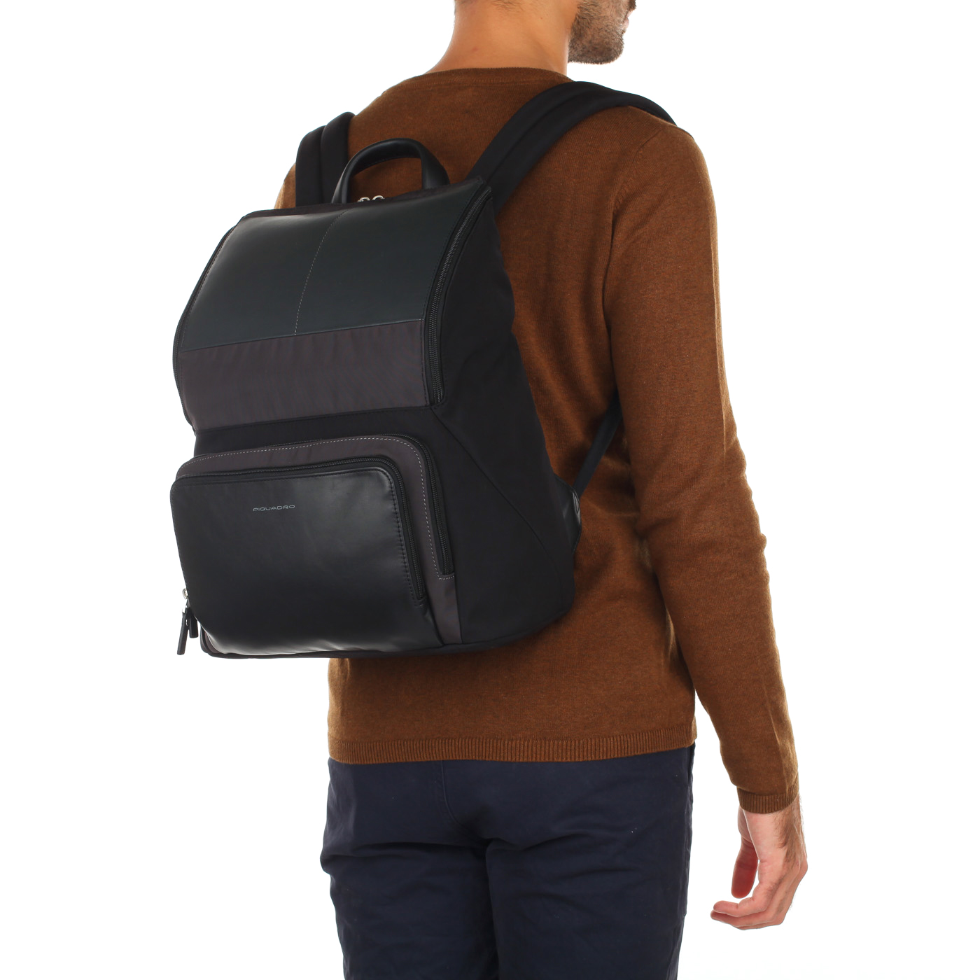 Вместительный мужской рюкзак с отделением для ноутбука Piquadro Michael