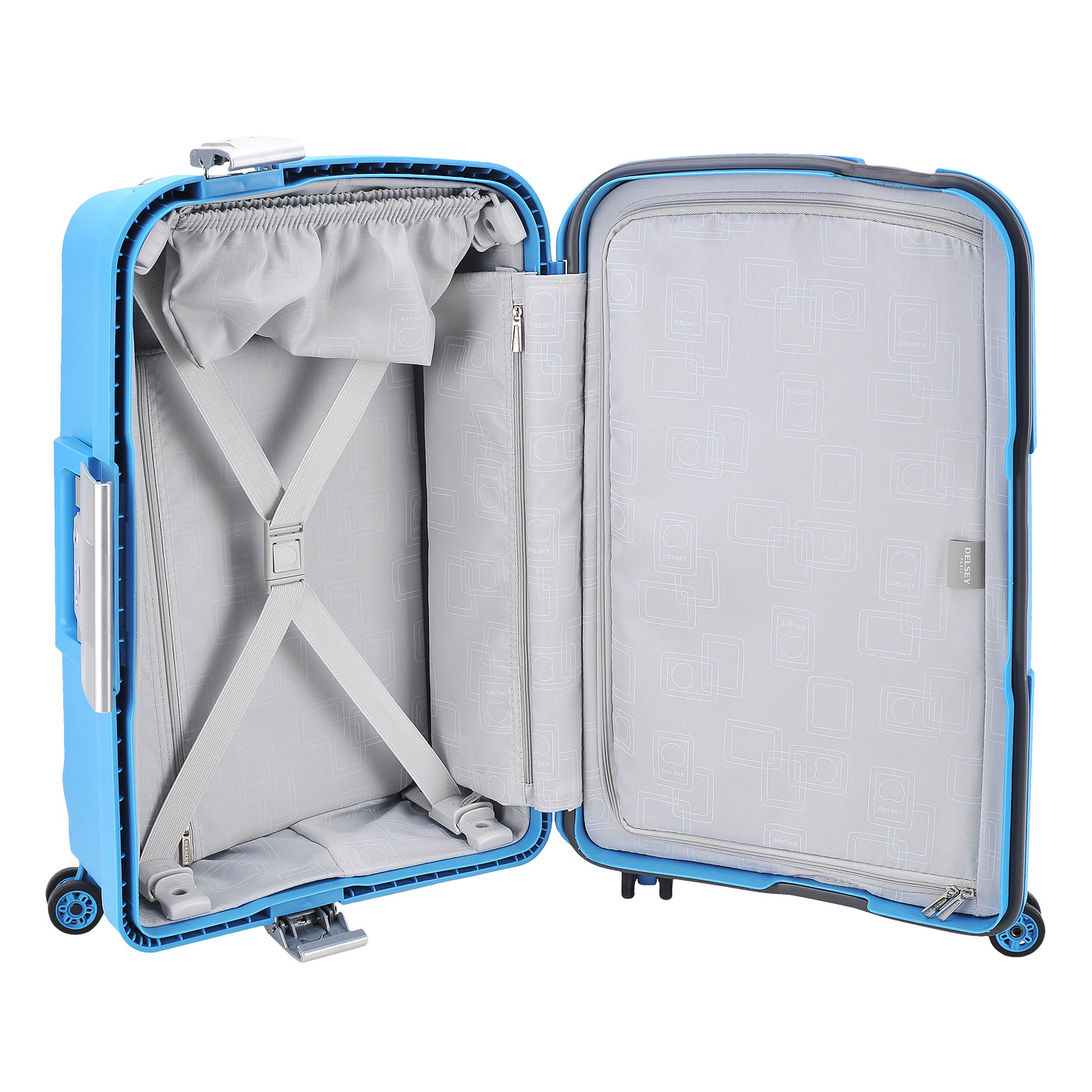 Чемодан маленький S пластиковый Delsey Belfort