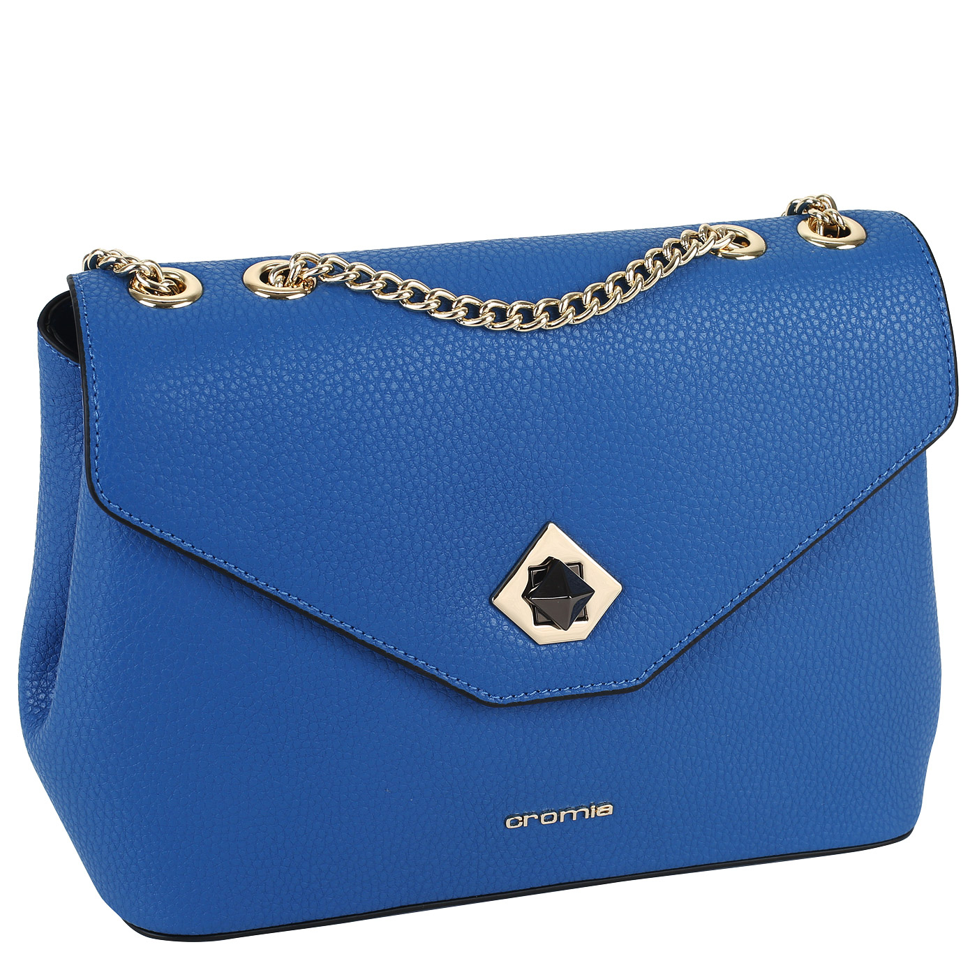 Кожаная сумка с цепочкой Cromia Mina
