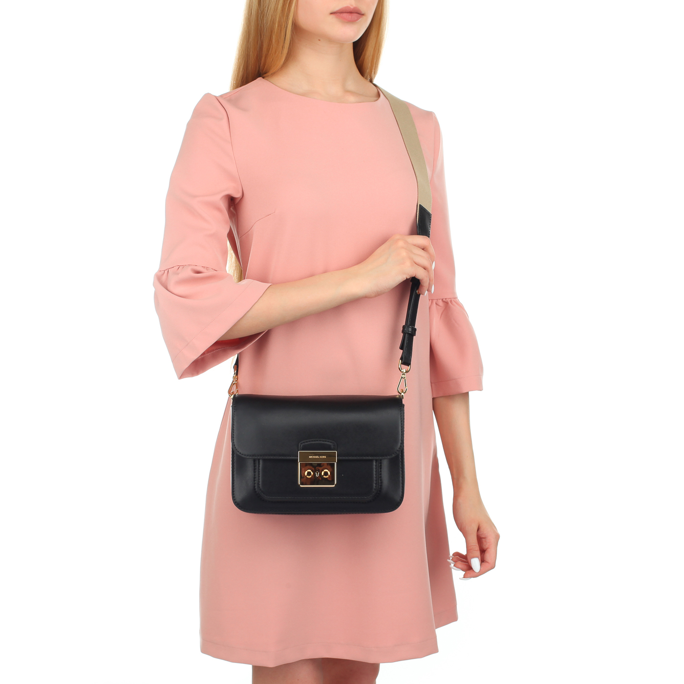 Женская сумочка с двумя ремешками Michael Kors Sloan Editor