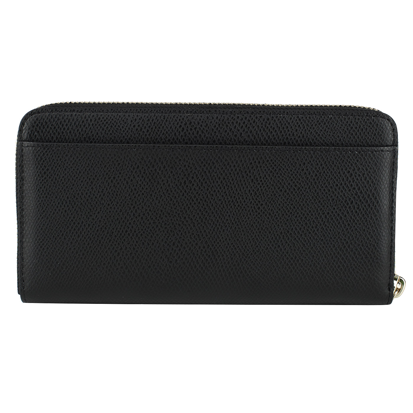Женское кожаное портмоне на молнии DKNY Cross hatch