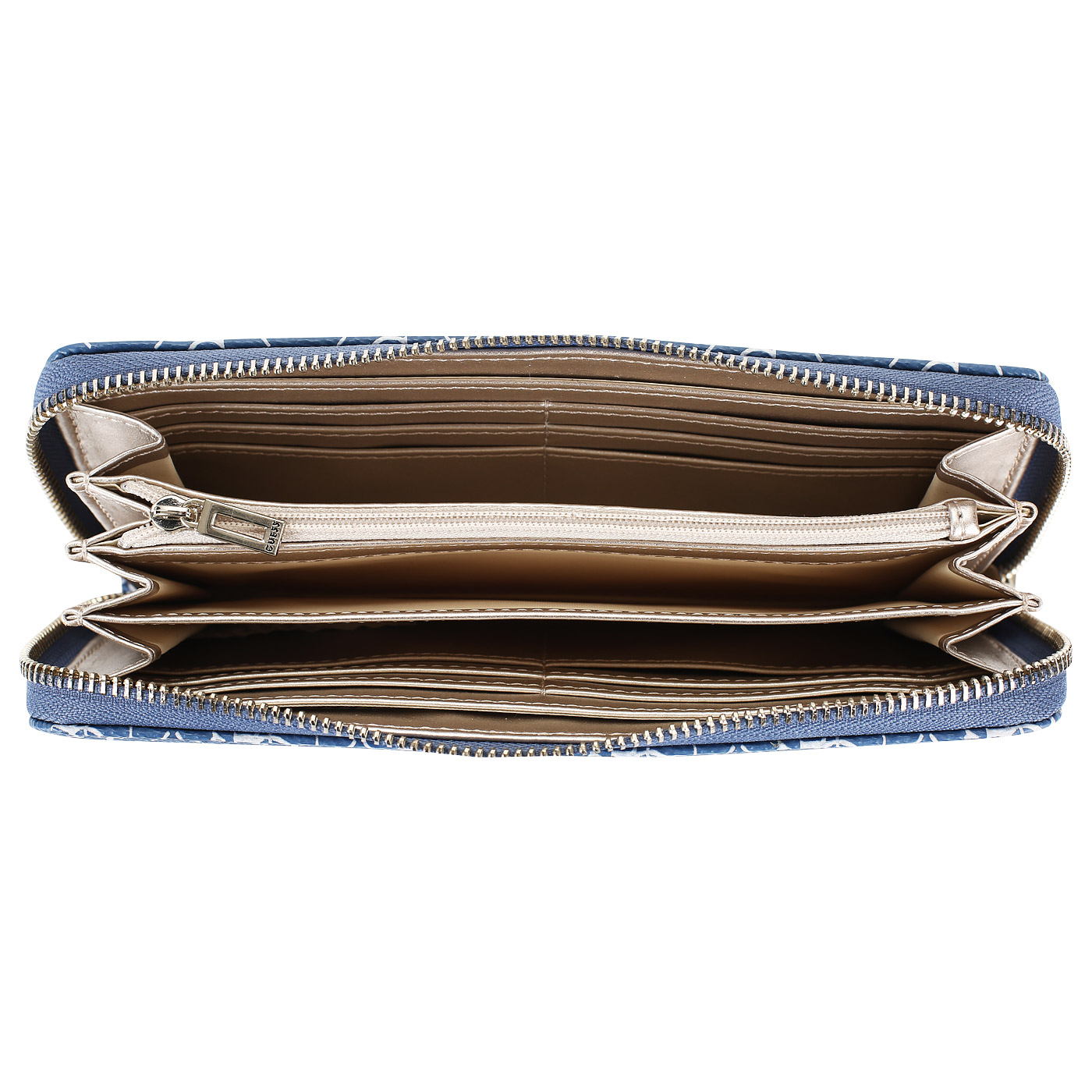 Женское портмоне на молнии с ремешком Guess Joslyn