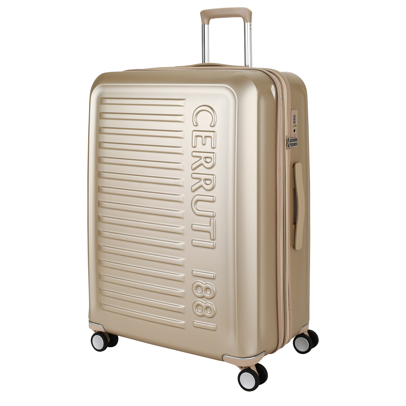 Cerruti 1881 Чемодан большой L из поликарбоната с кодовым замком