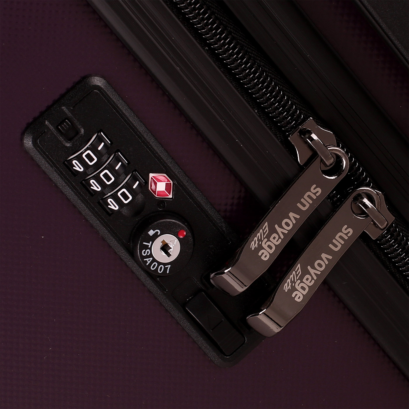 Чемодан большой L из ABS-пластика с кодовым замком Sun Voyage Sirius