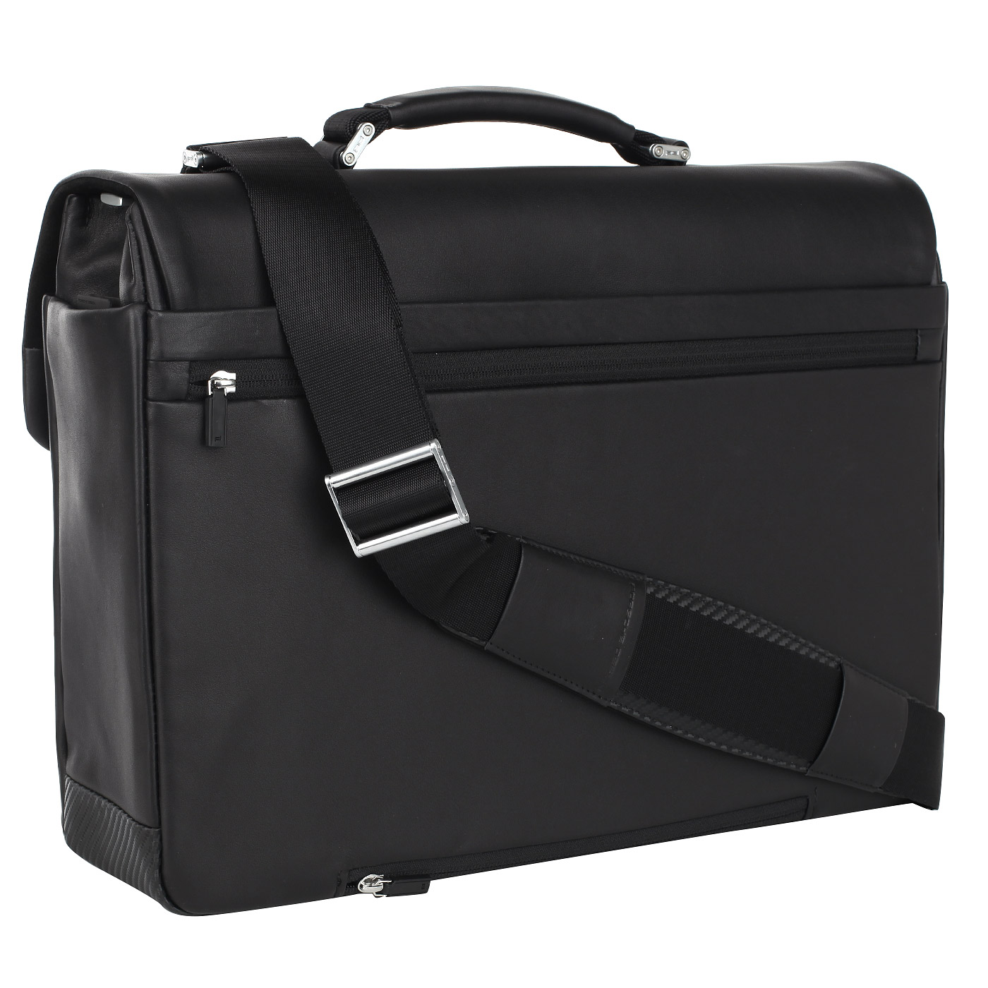 Мужской кожаный портфель с отделением для ноутбука Porsche Design Classic Line 2.0