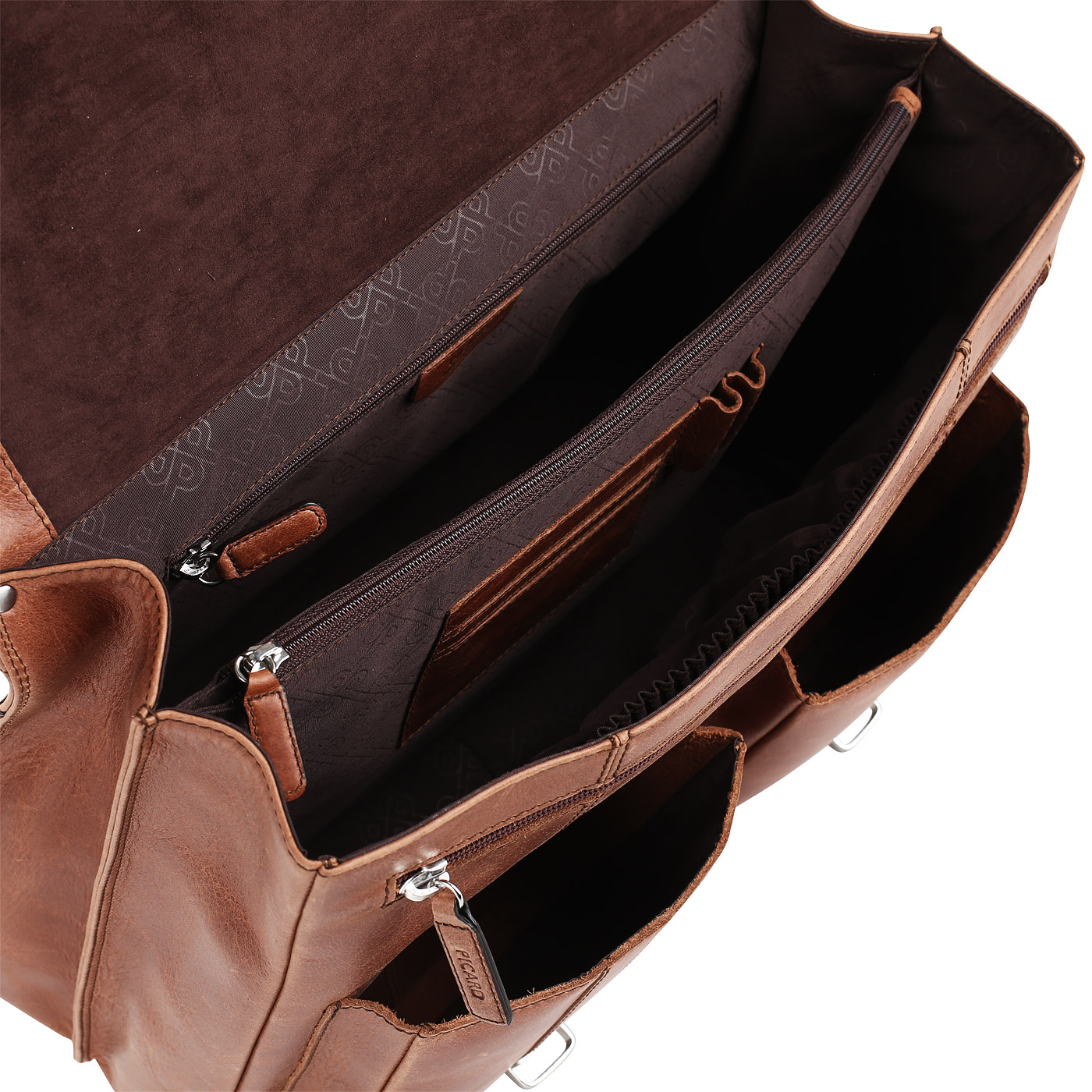 Вместительный мужской портфель из кожи Picard Buddy