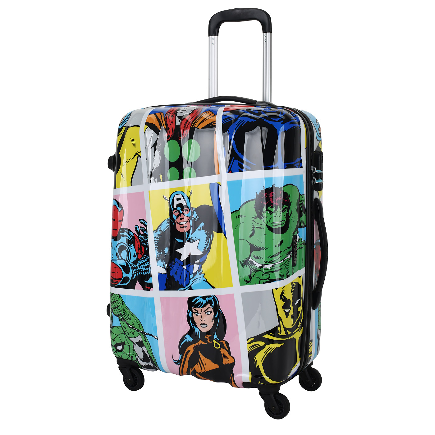 American Tourister Чемодан средний M из поликарбоната с кодовым замком