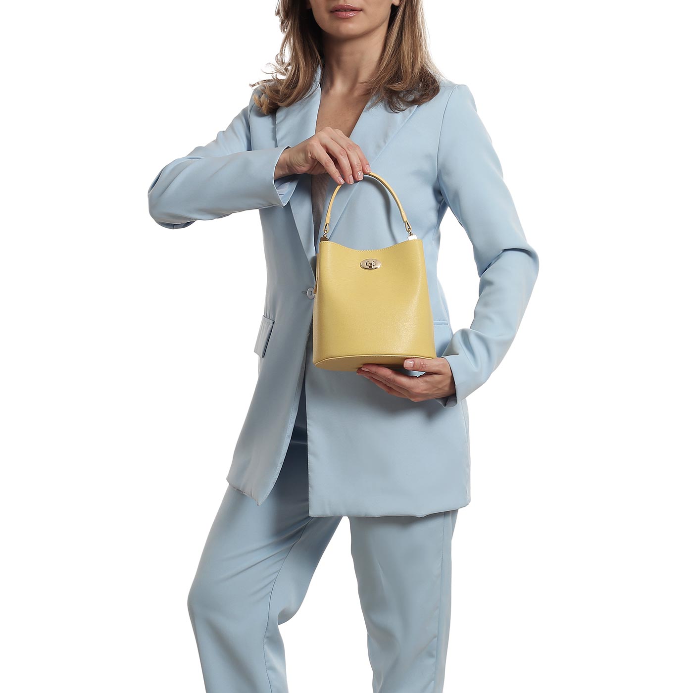 Кожаная сумка Aurelli Saffiano