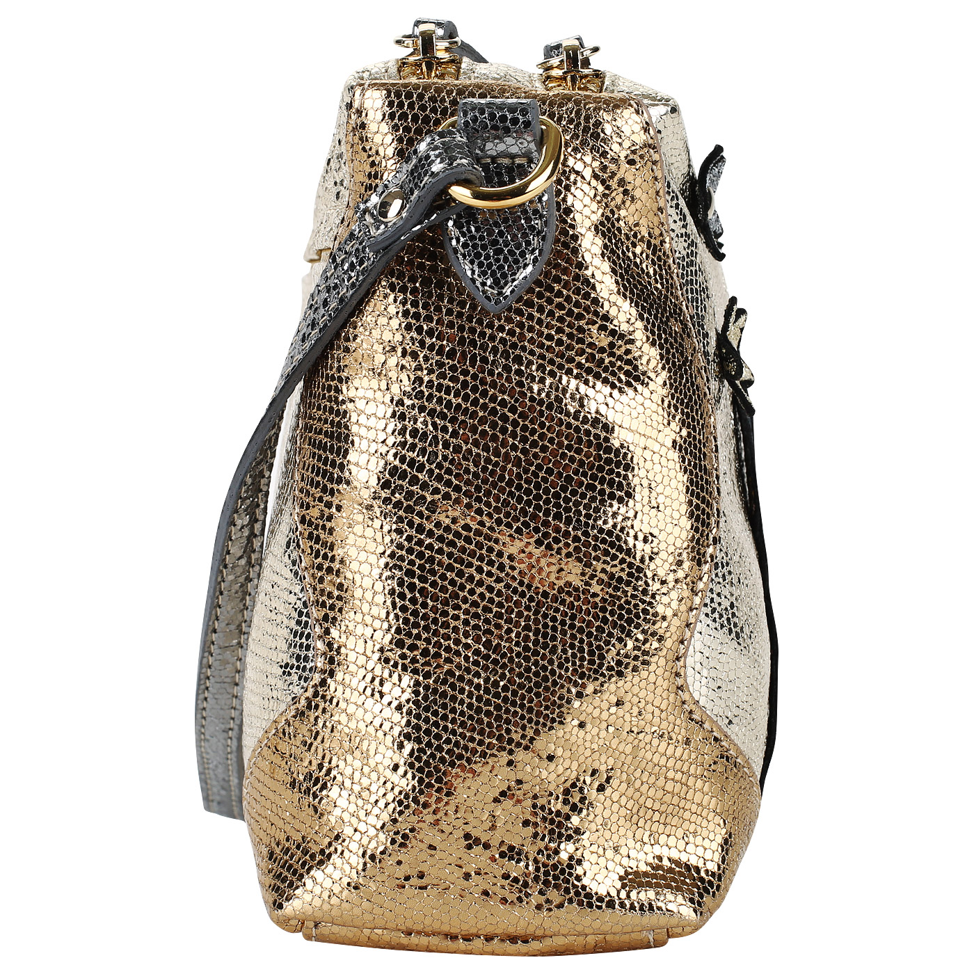 Женская сумочка из ламинированной кожи Gilda Tonelli 