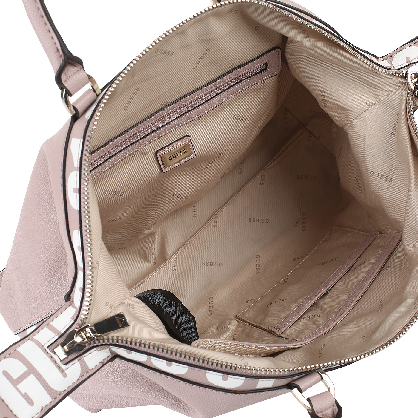 Розовая сумка с плечевым ремнем Guess Narita HWVG76 65060_rosewood ...