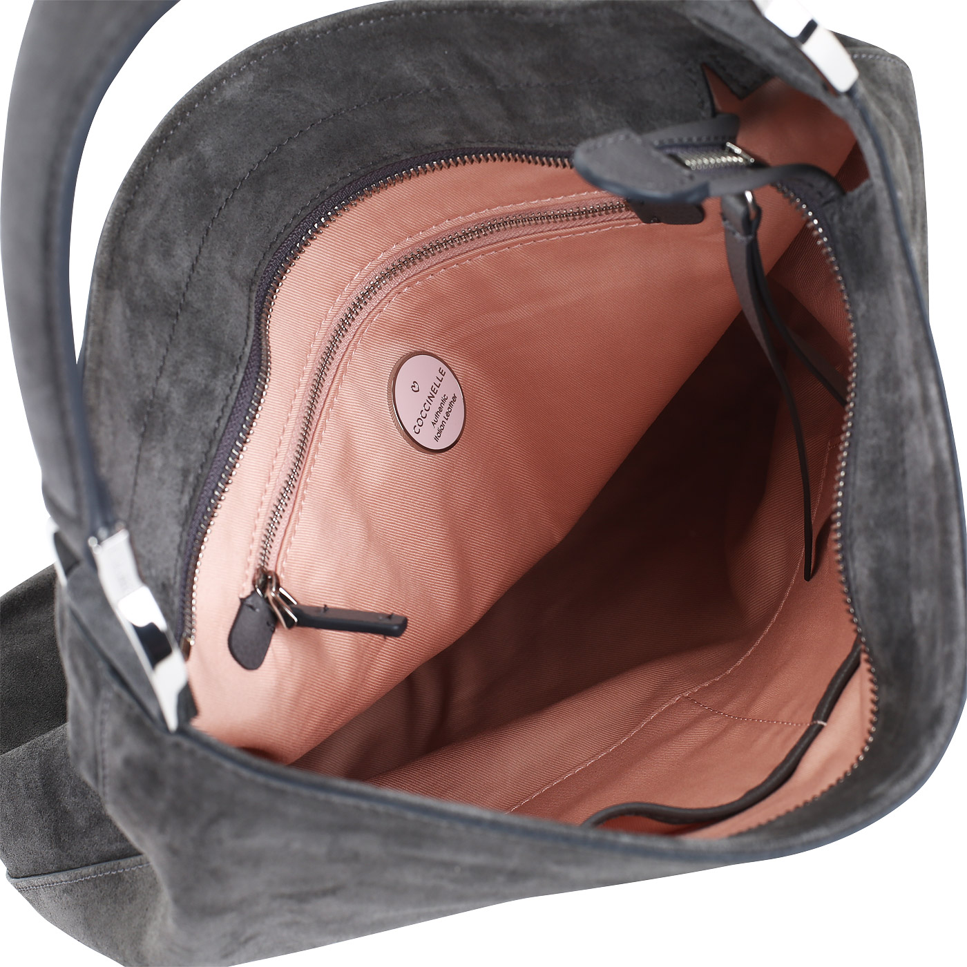 Сумка-хобо Coccinelle Keyla suede