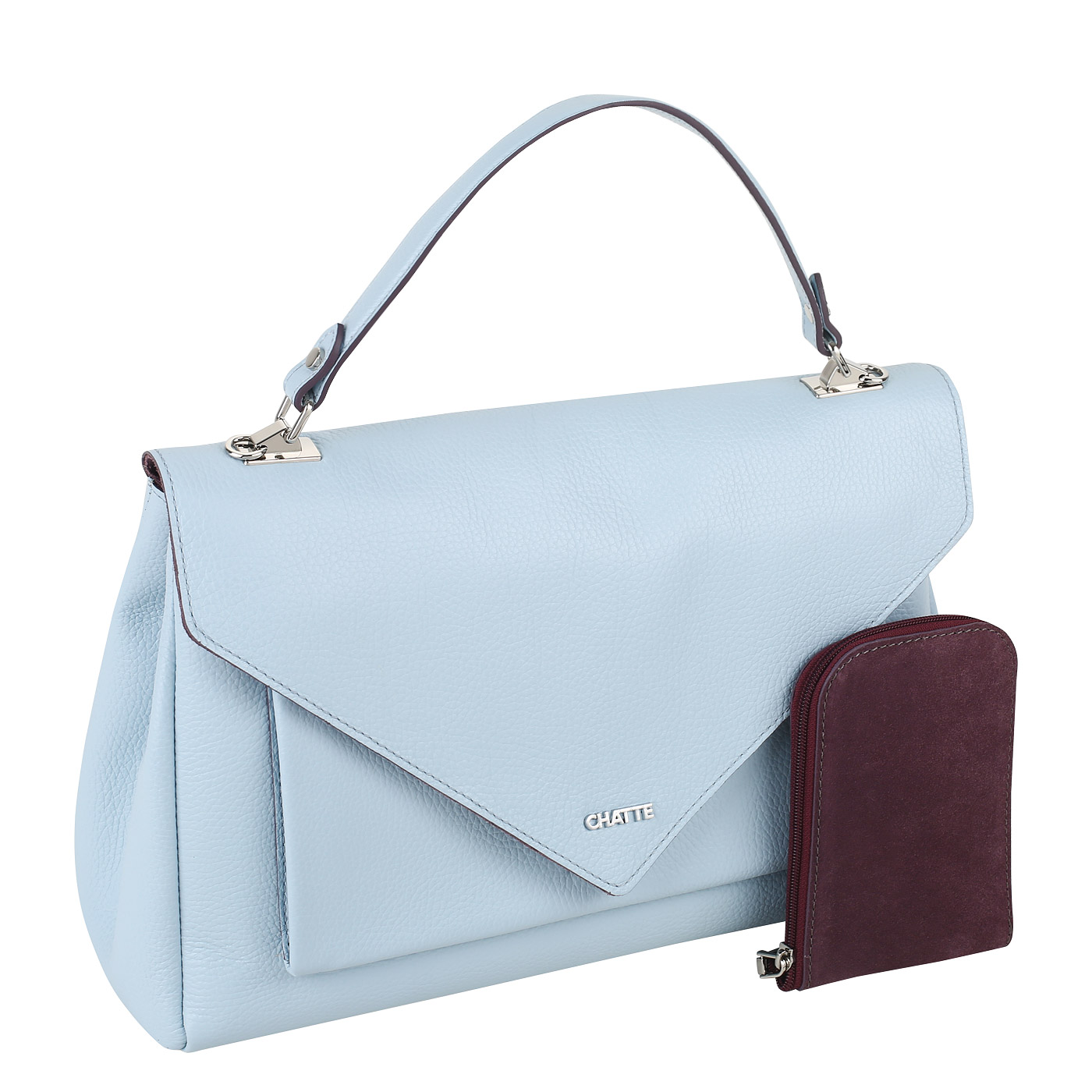 Кожаная сумка-сэтчел Chatte Marseille