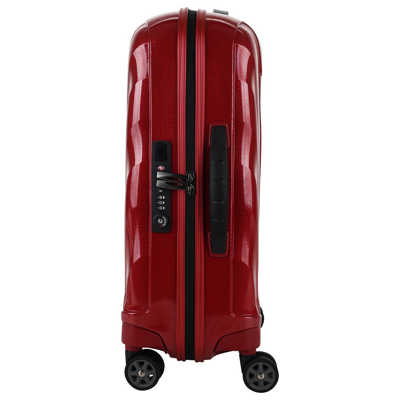 Чемодан для ручной клади из материала Curv с кодовым замком Samsonite C-Lite