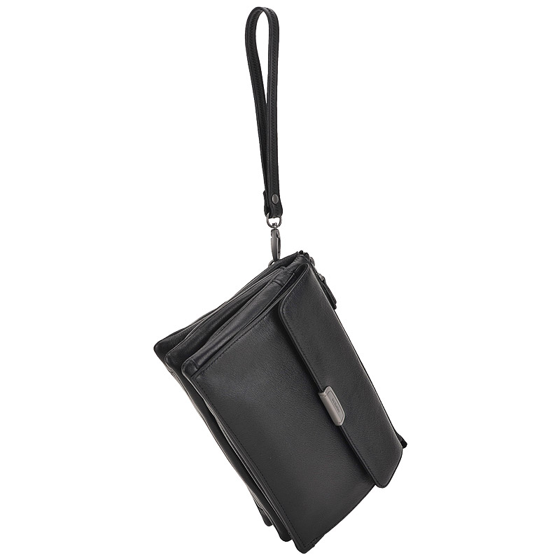 Мужская кожаная барсетка Dr. Koffer 