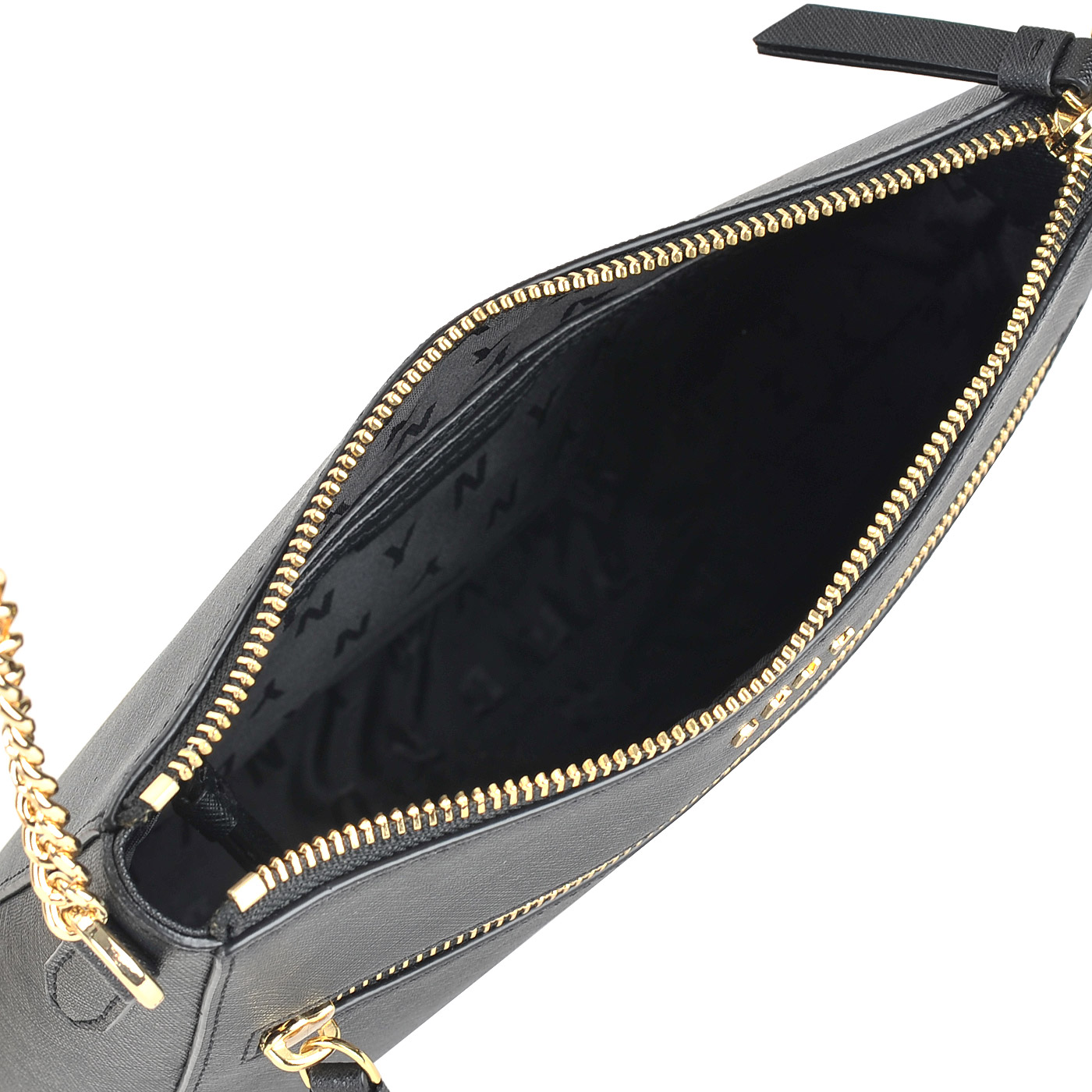 Женская сумка кросс-боди из сафьяновой кожи DKNY Saffiano