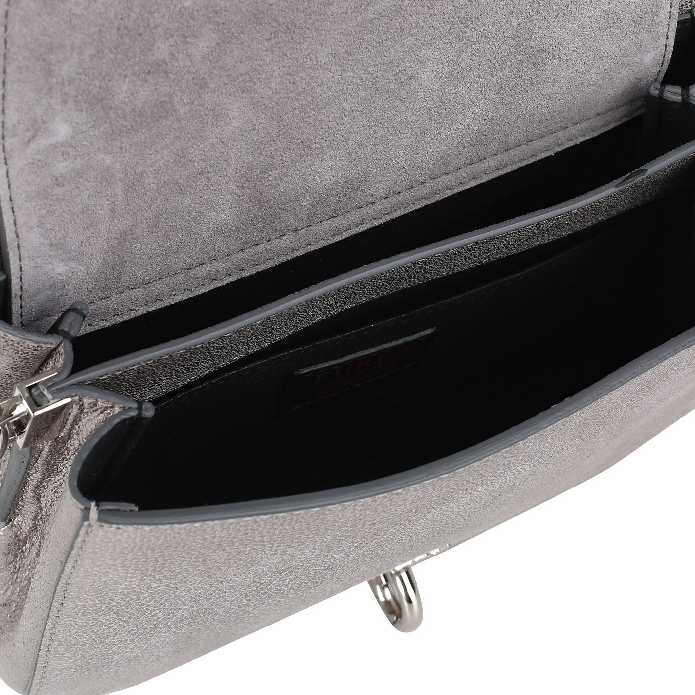 Сумочка из ламинированной кожи Furla Margherita