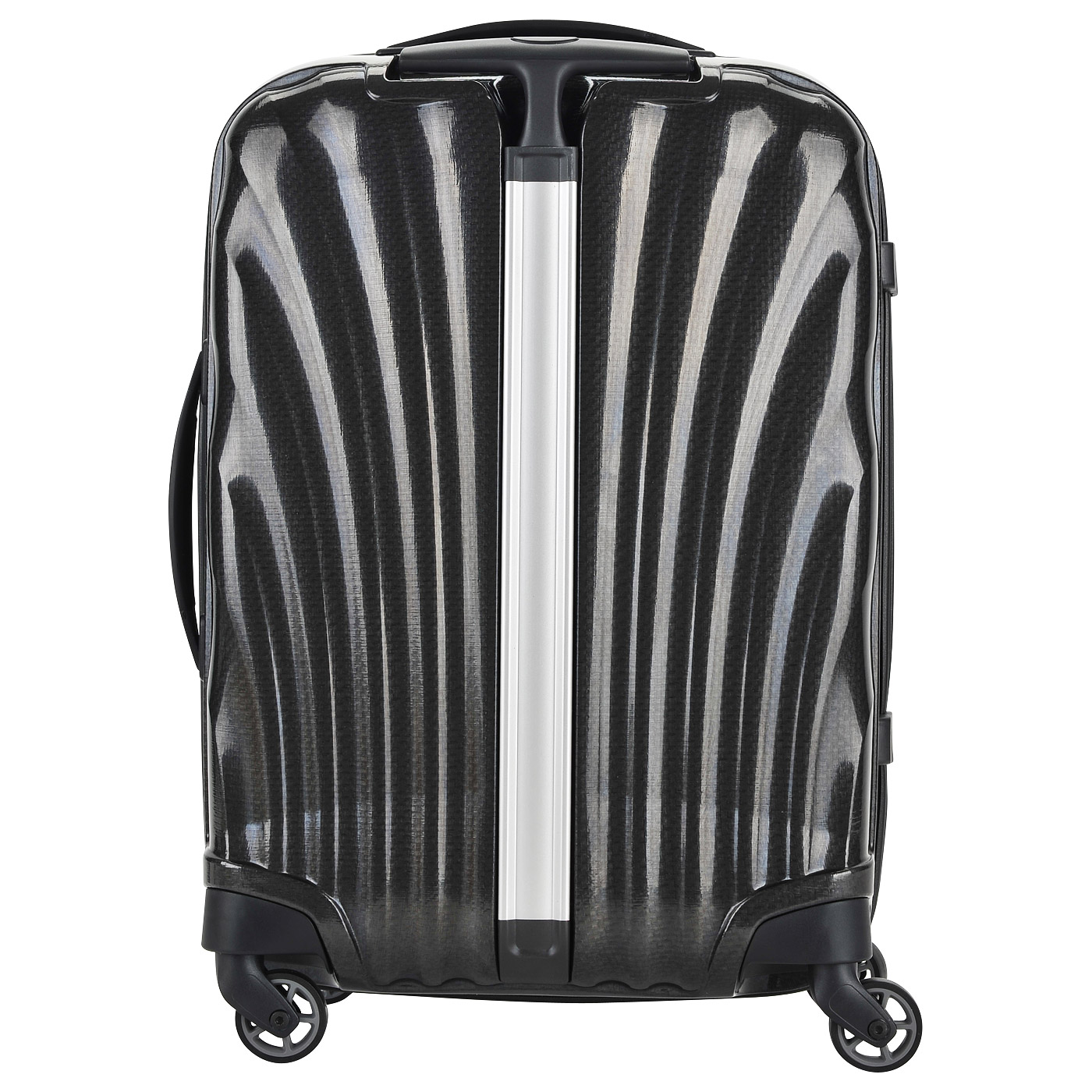 Чемодан для ручной клади из материала Curv с кодовым замком Samsonite Cosmolite