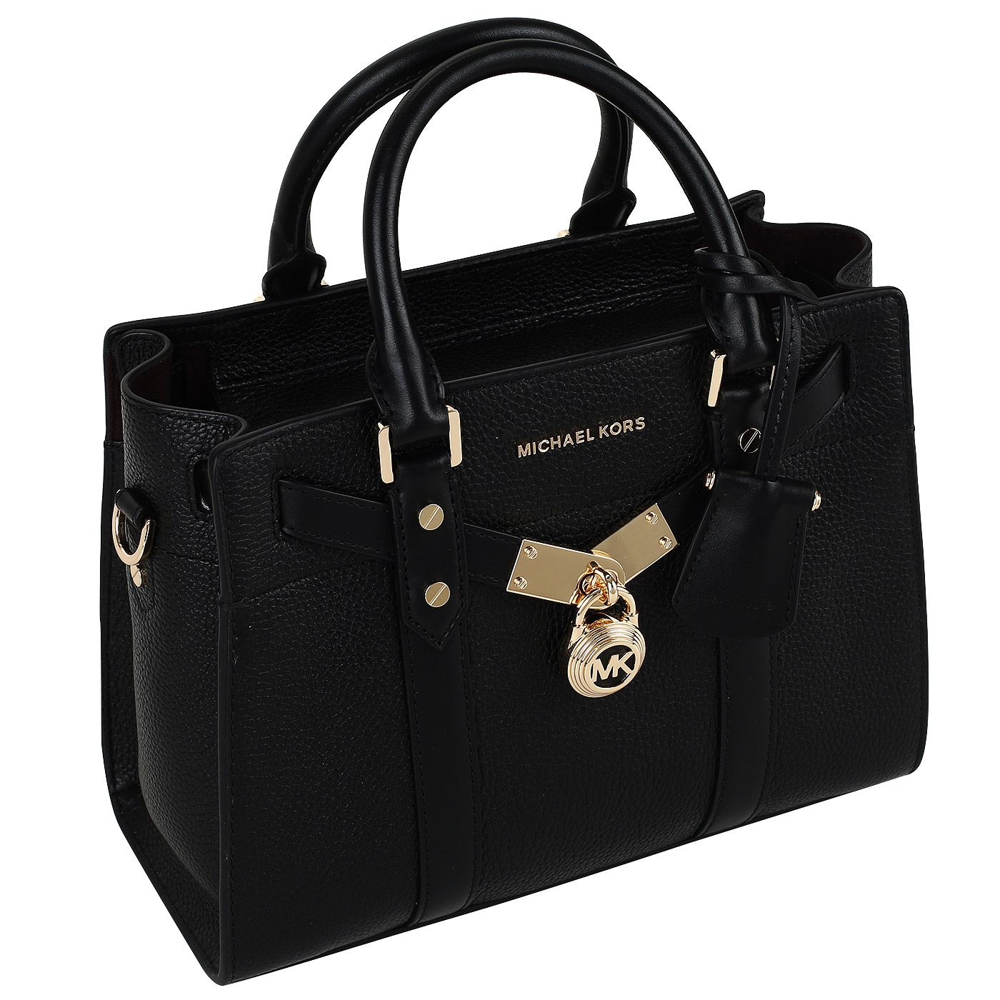 Кожаная сумка с плечевым ремешком Michael Kors Nouveau Hamilton