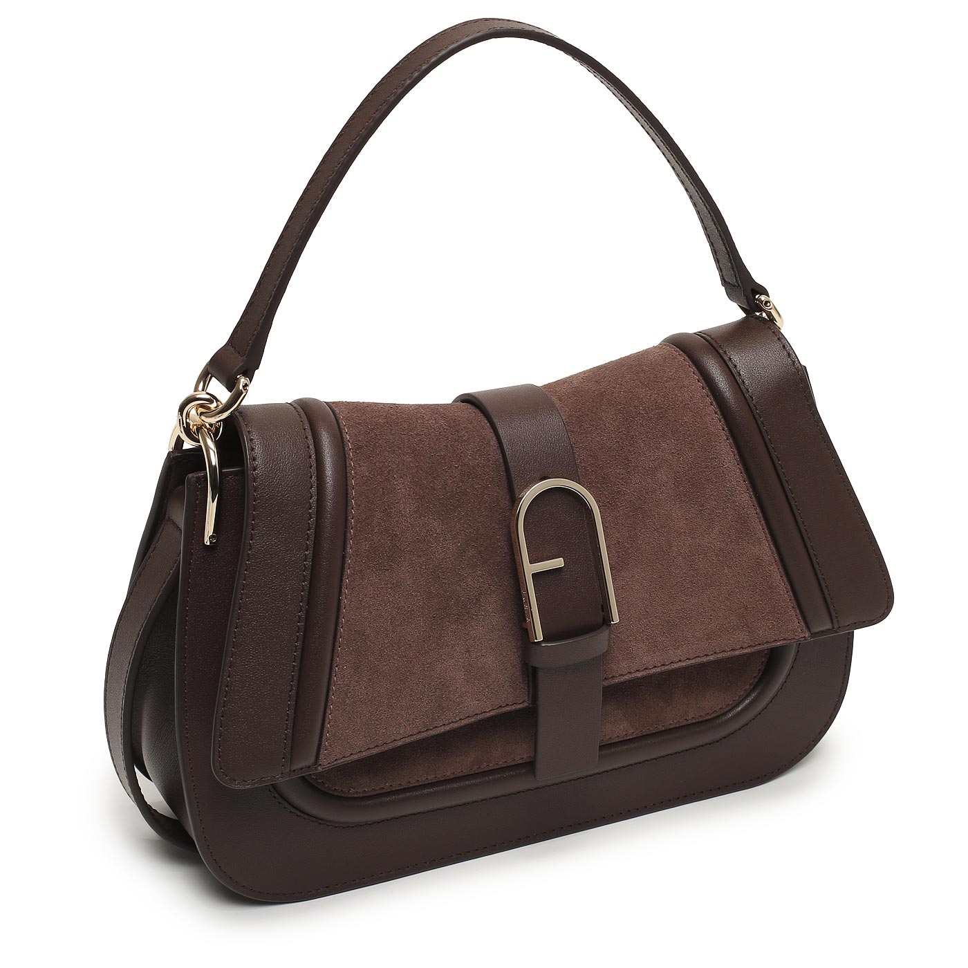 Кожаная сумка Furla Flow