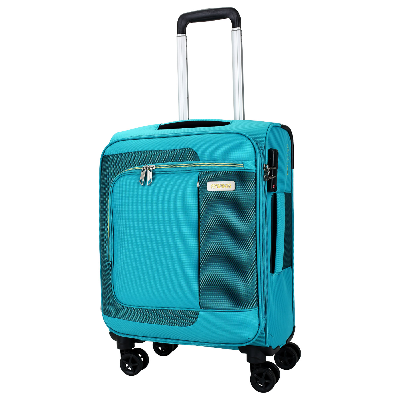 American Tourister Чемодан маленький S тканевый с кодовым замком