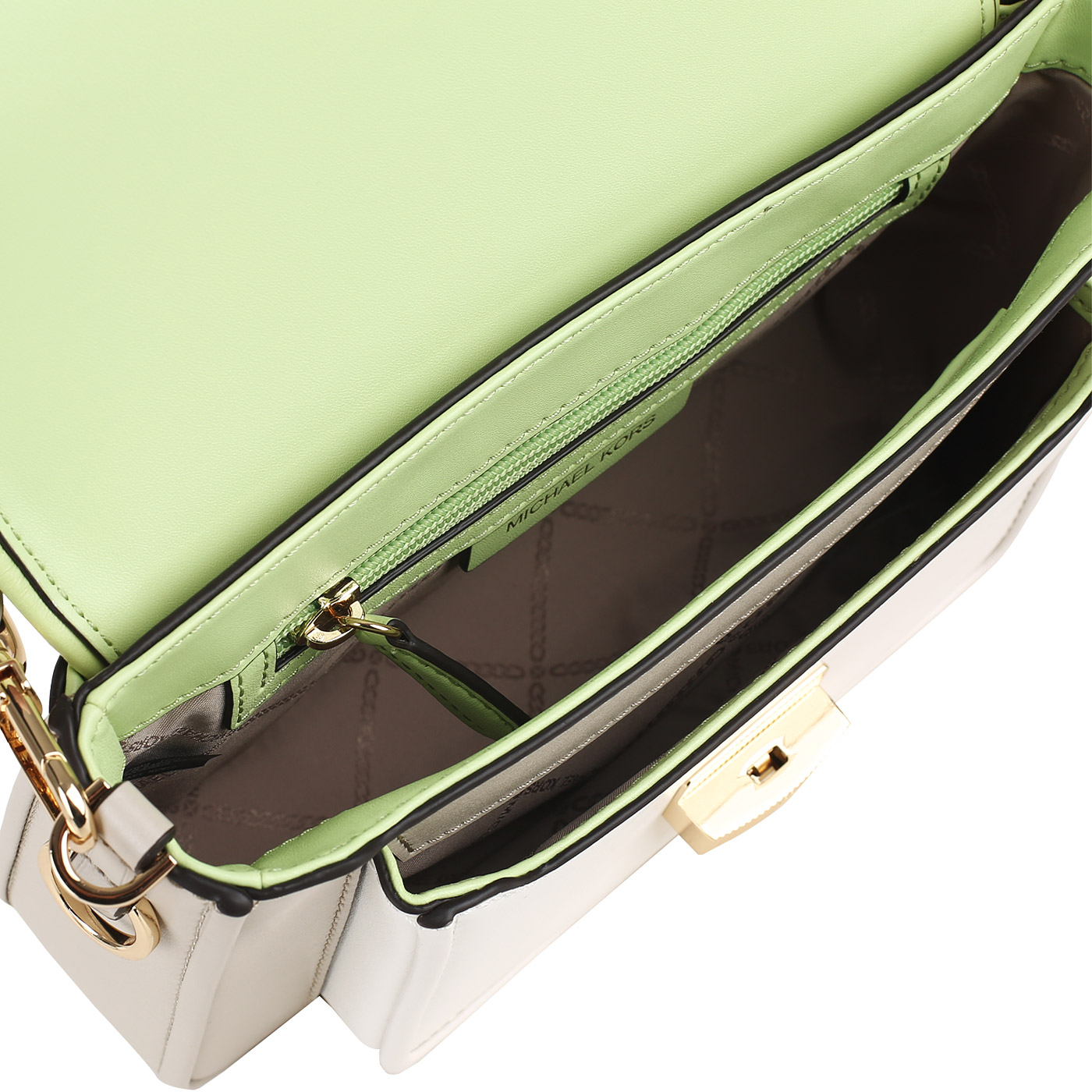 Трехцветная сумка Michael Kors Bradshaw