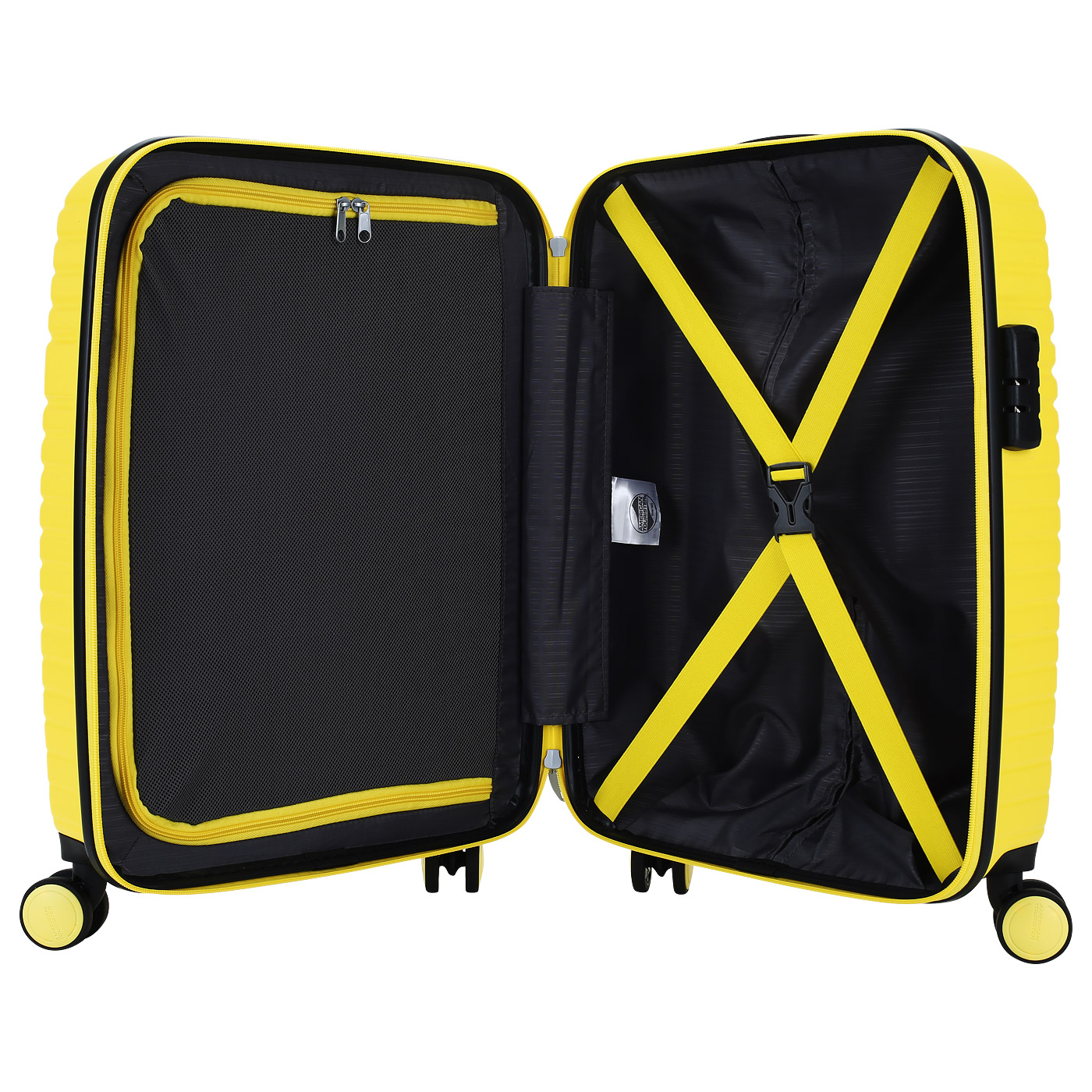 Чемодан для ручной клади из ABS-пластика с кодовым замком American Tourister Aero Racer