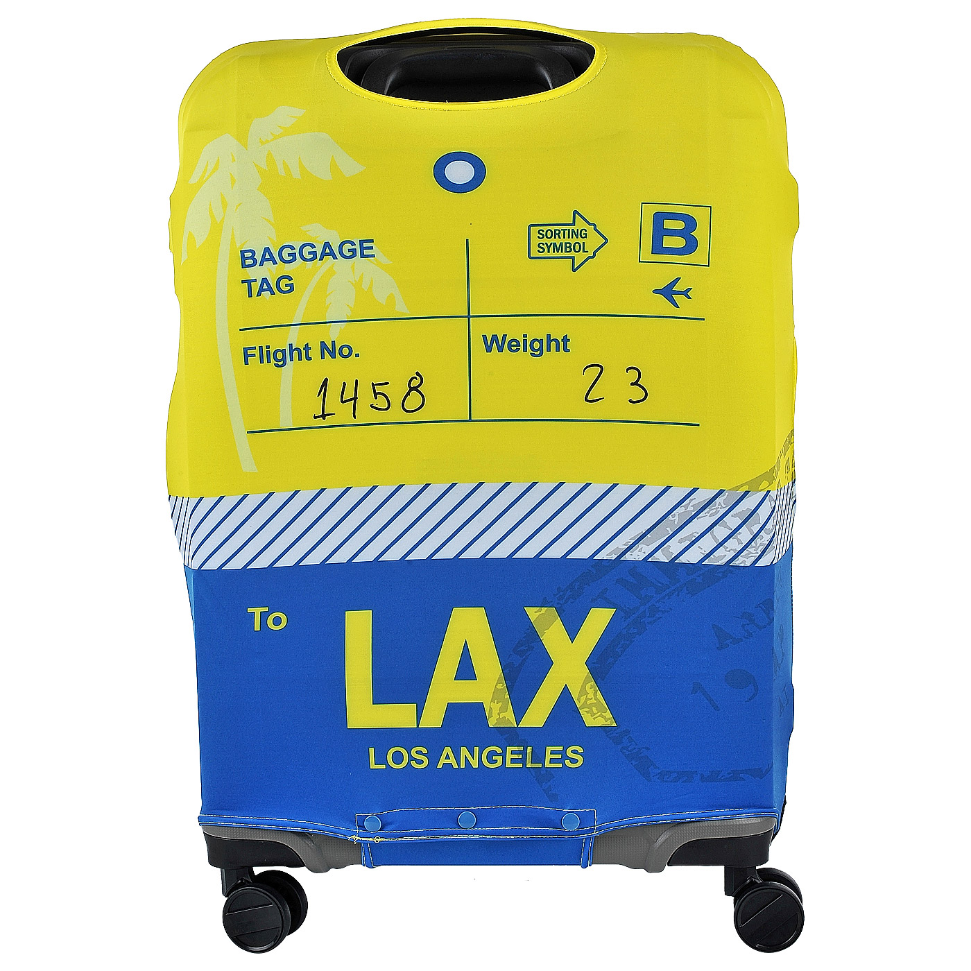 Чехол для багажа Eberhart LAX Ticket