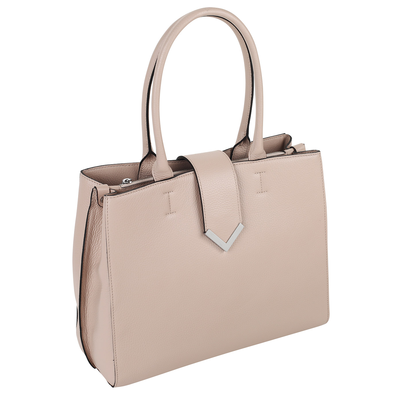 Сумка из зернистой кожи Chatte Marseille