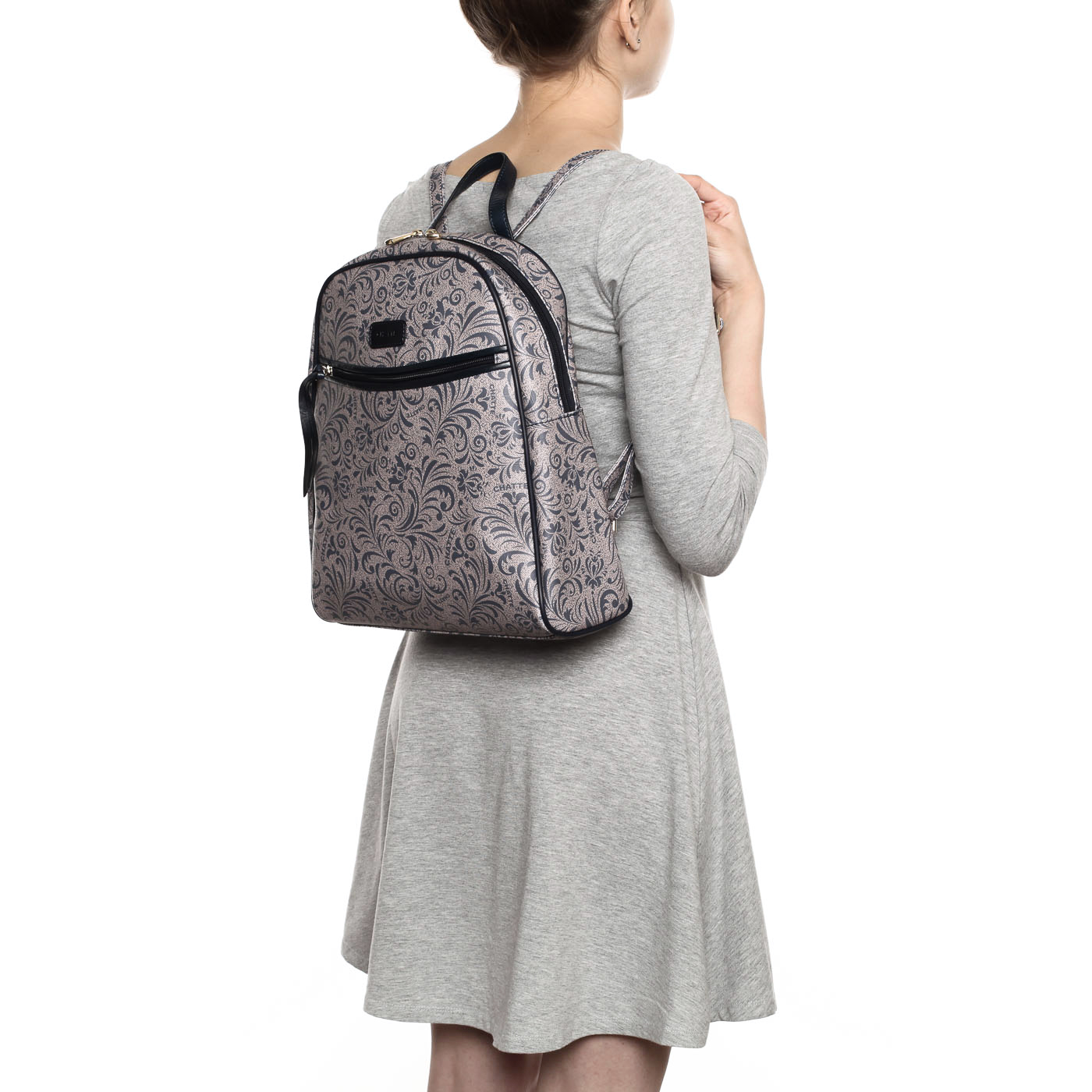 Стильный женский рюкзак с принтом Chatte Print