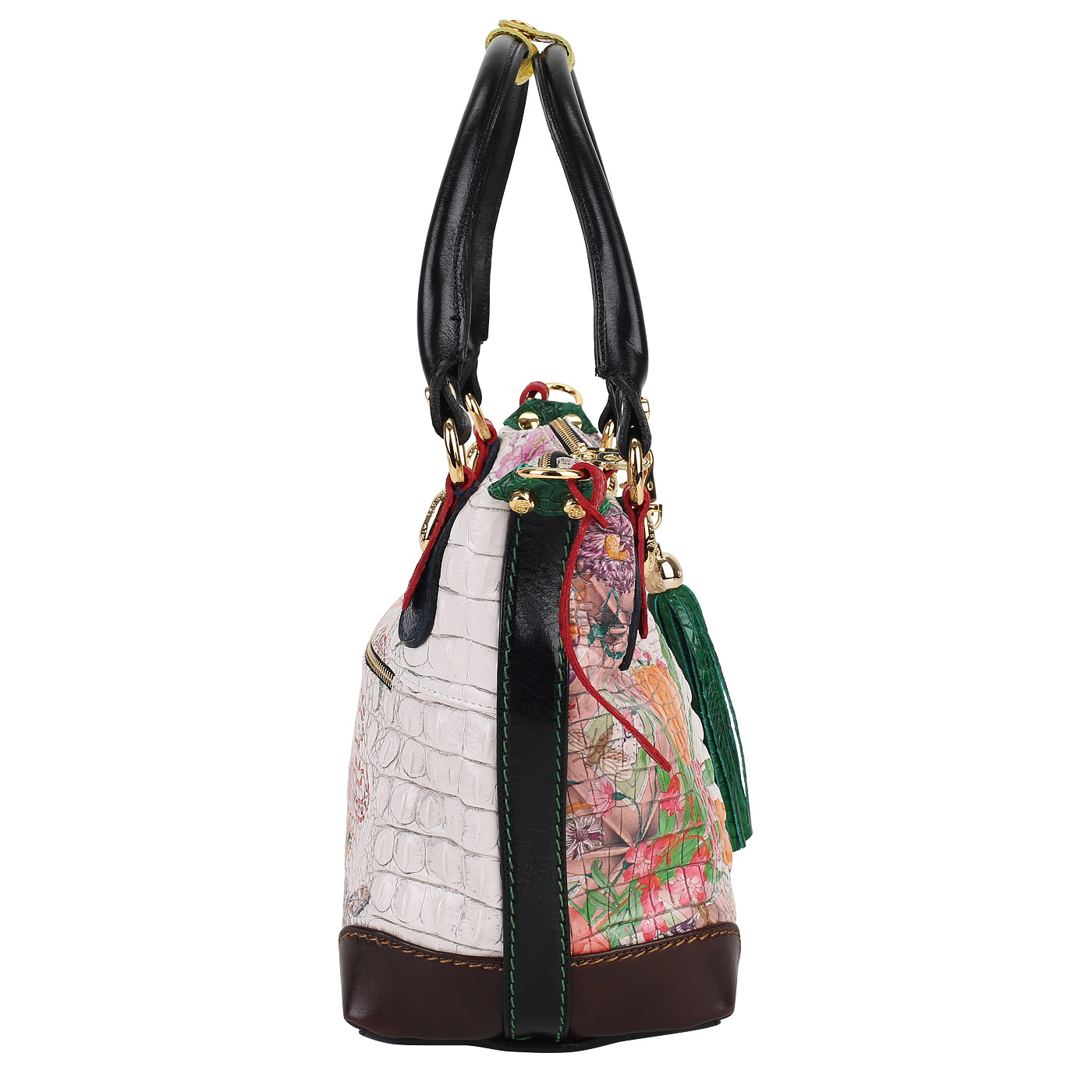 Сумка с цветочным принтом Marino Orlandi Leaf