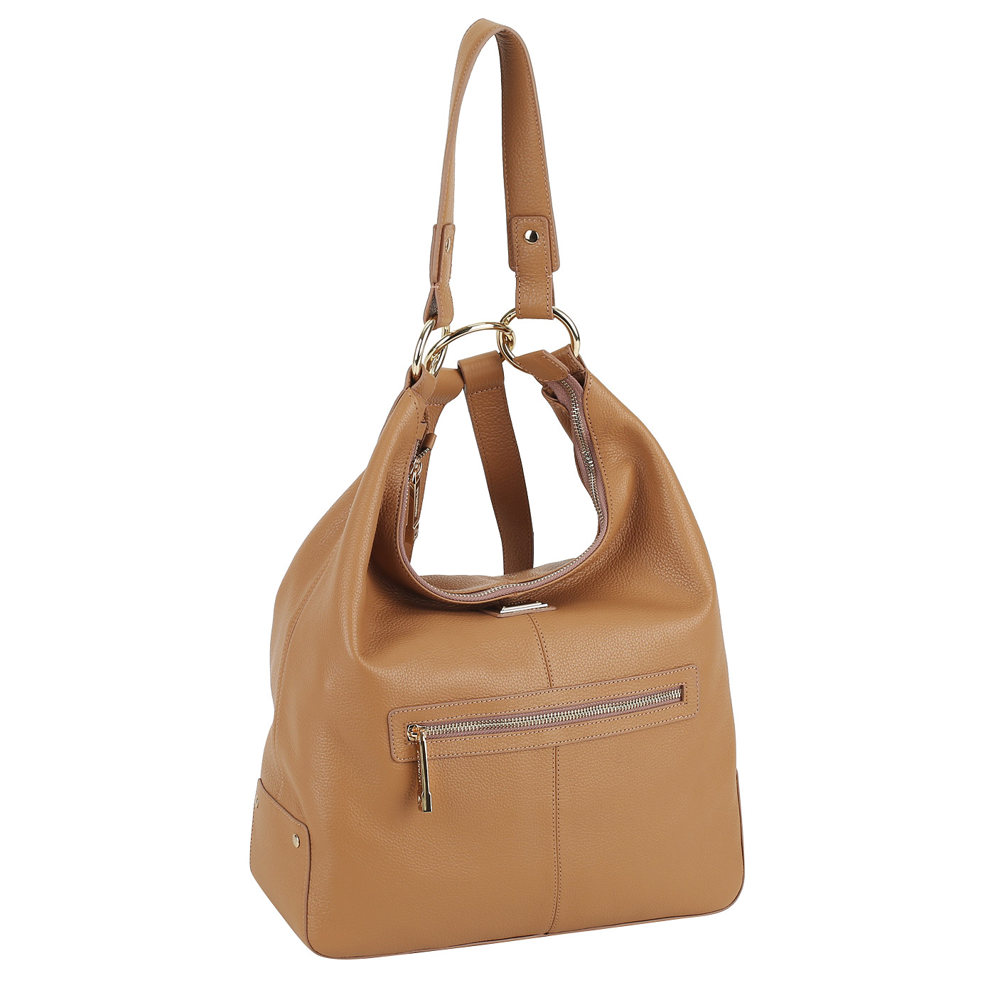 Кожаная сумка-рюкзак Aurelli Bella