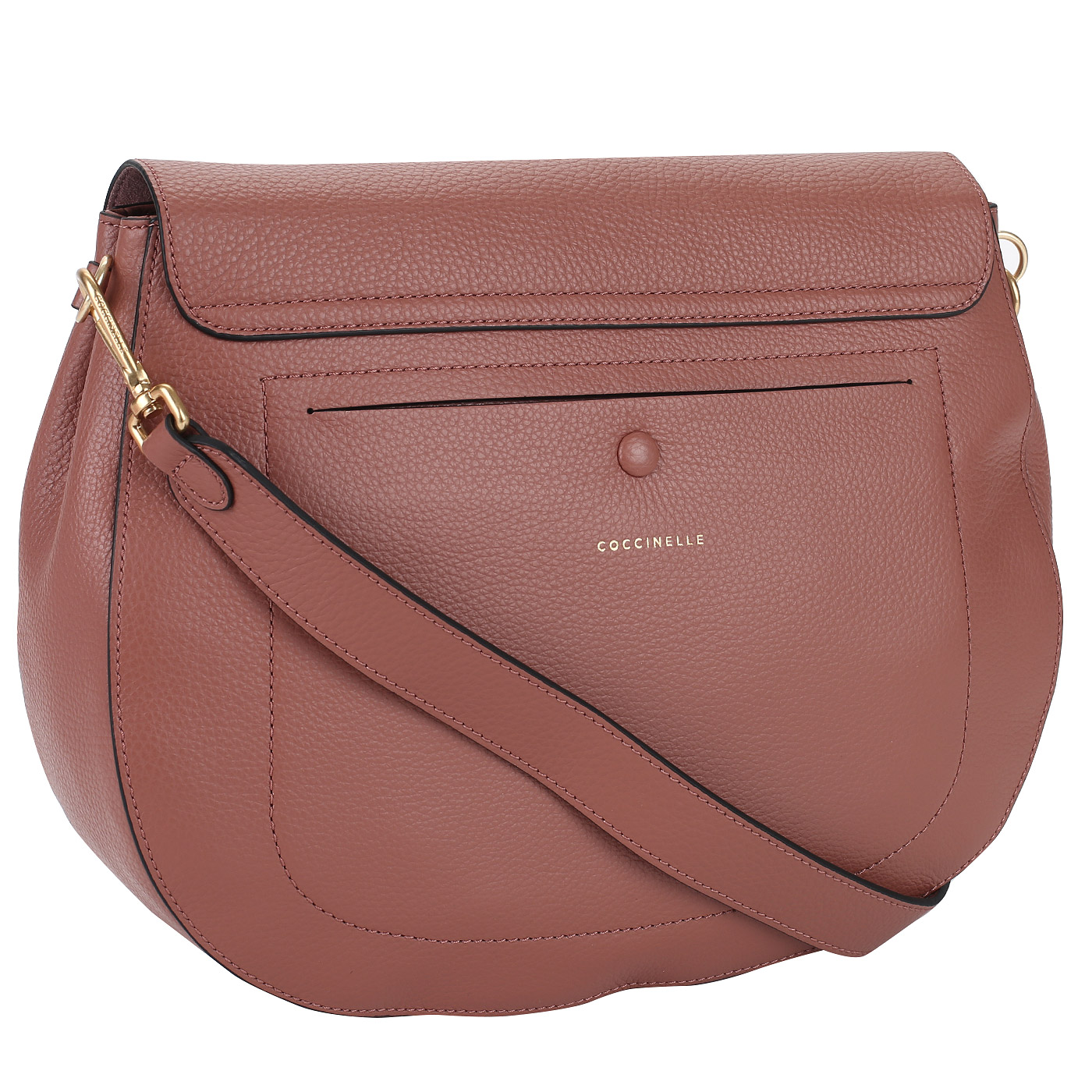 Кожаная сумка-седло Coccinelle Zaniah