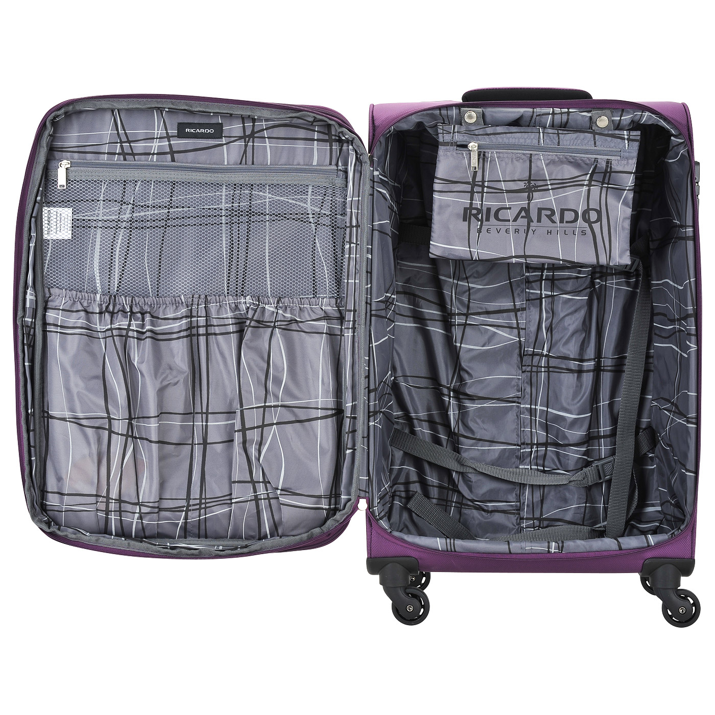 Чемодан маленький S тканевый Ricardo Dana Point