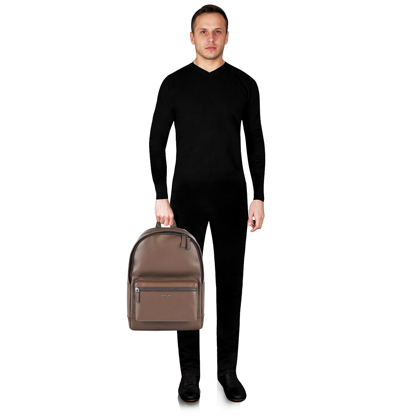 Мужской кожаный рюкзак Michael Kors Men Bryant