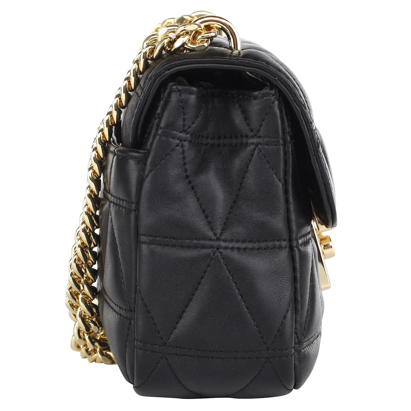 Женская стеганая сумка из натуральной кожи Michael Kors Sloan