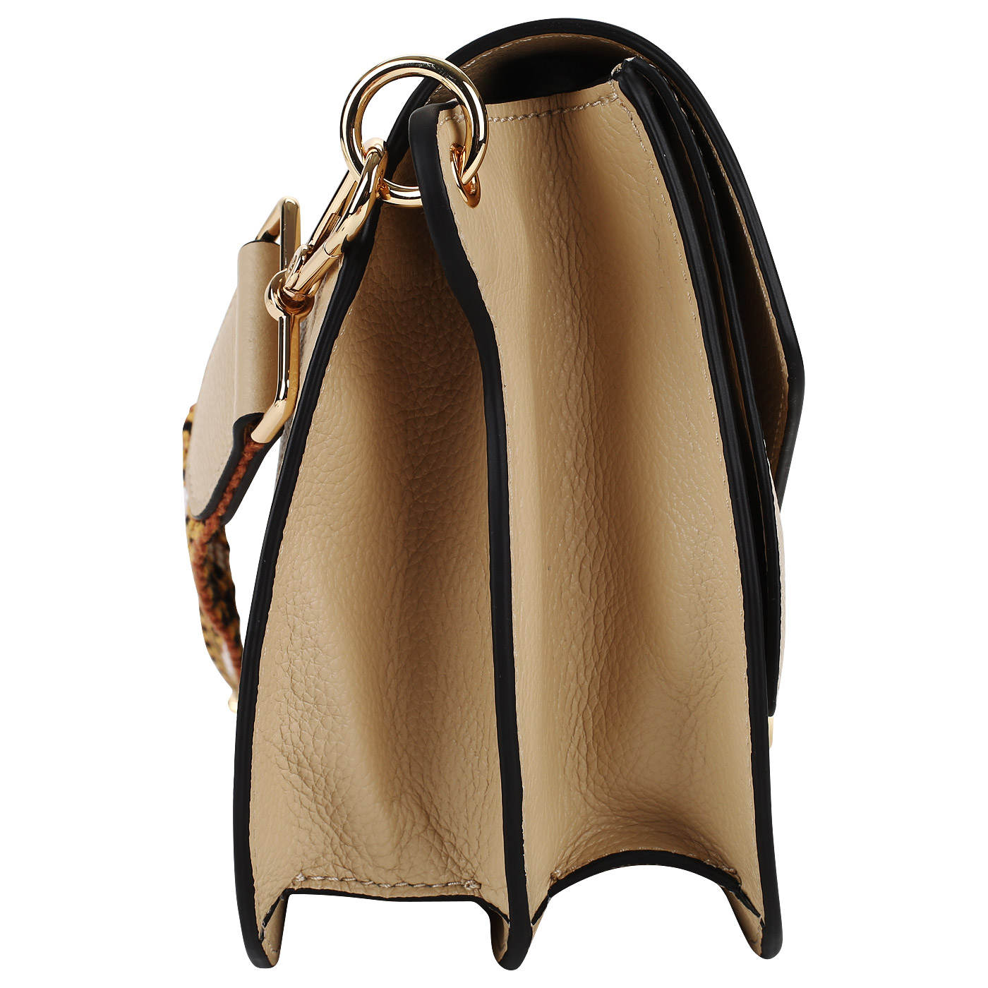 Кожаная сумка со съемным ремешком Coccinelle Ambrine soft