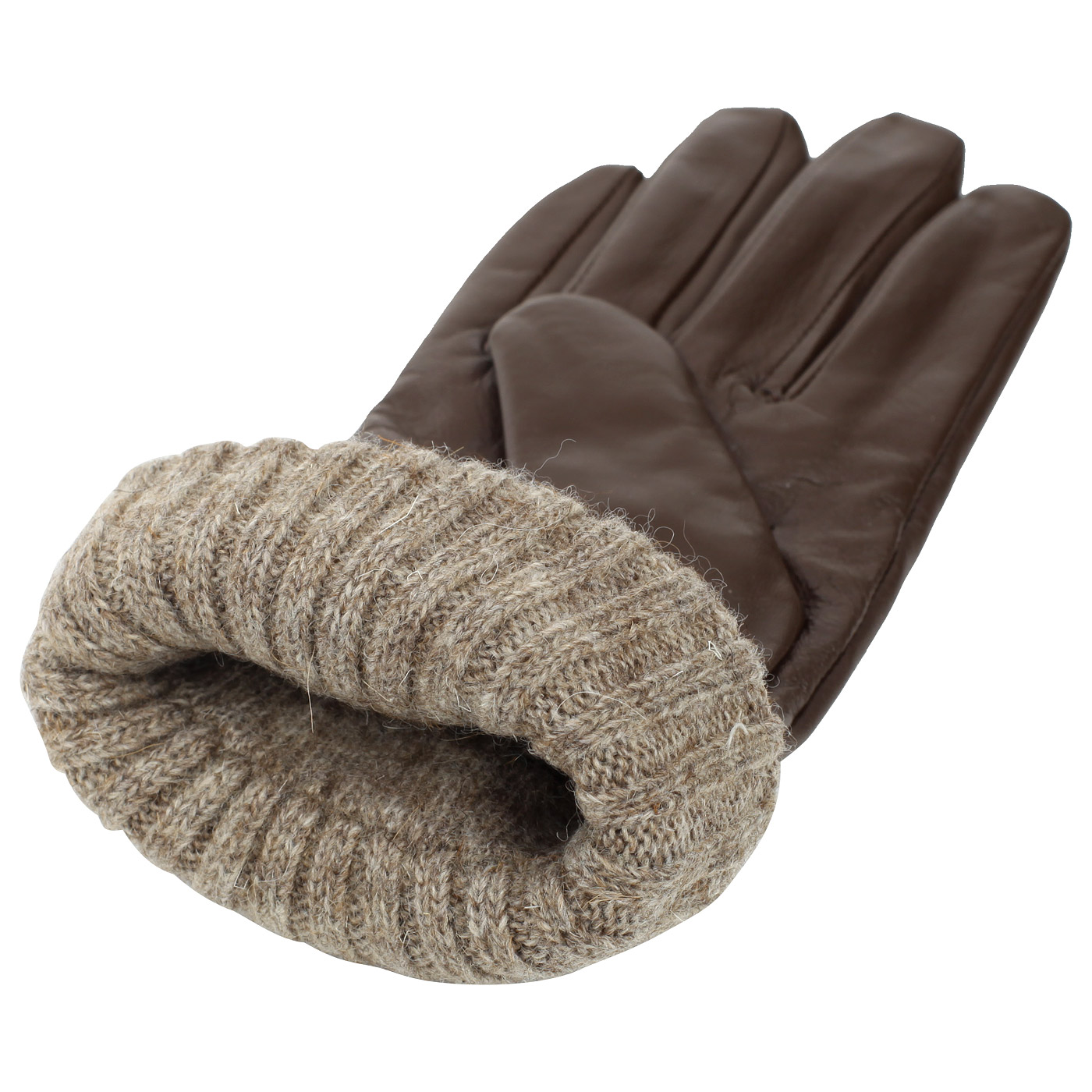 Женские кожаные перчатки Aurelli 