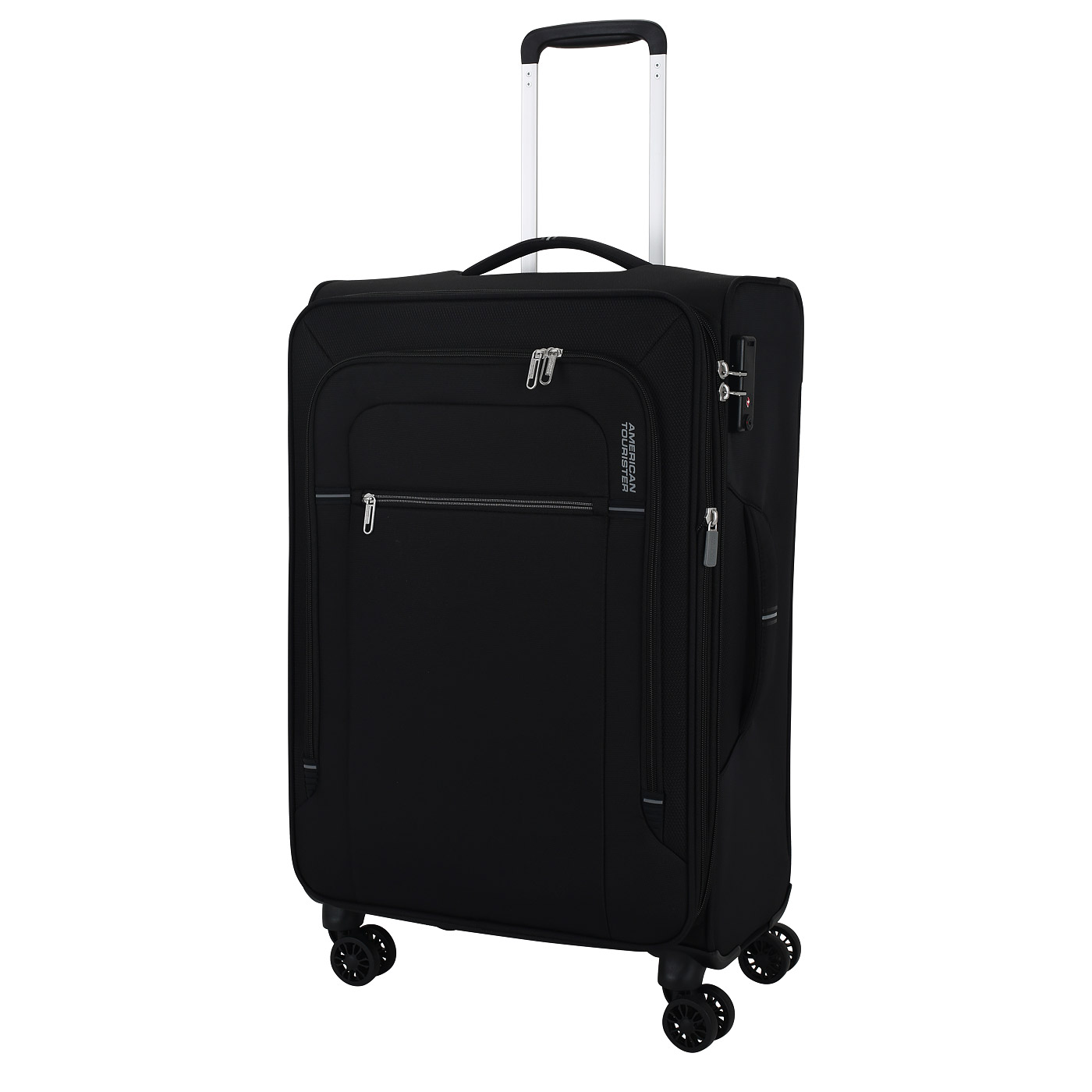 American Tourister Чемодан средний M тканевый с кодовым замком