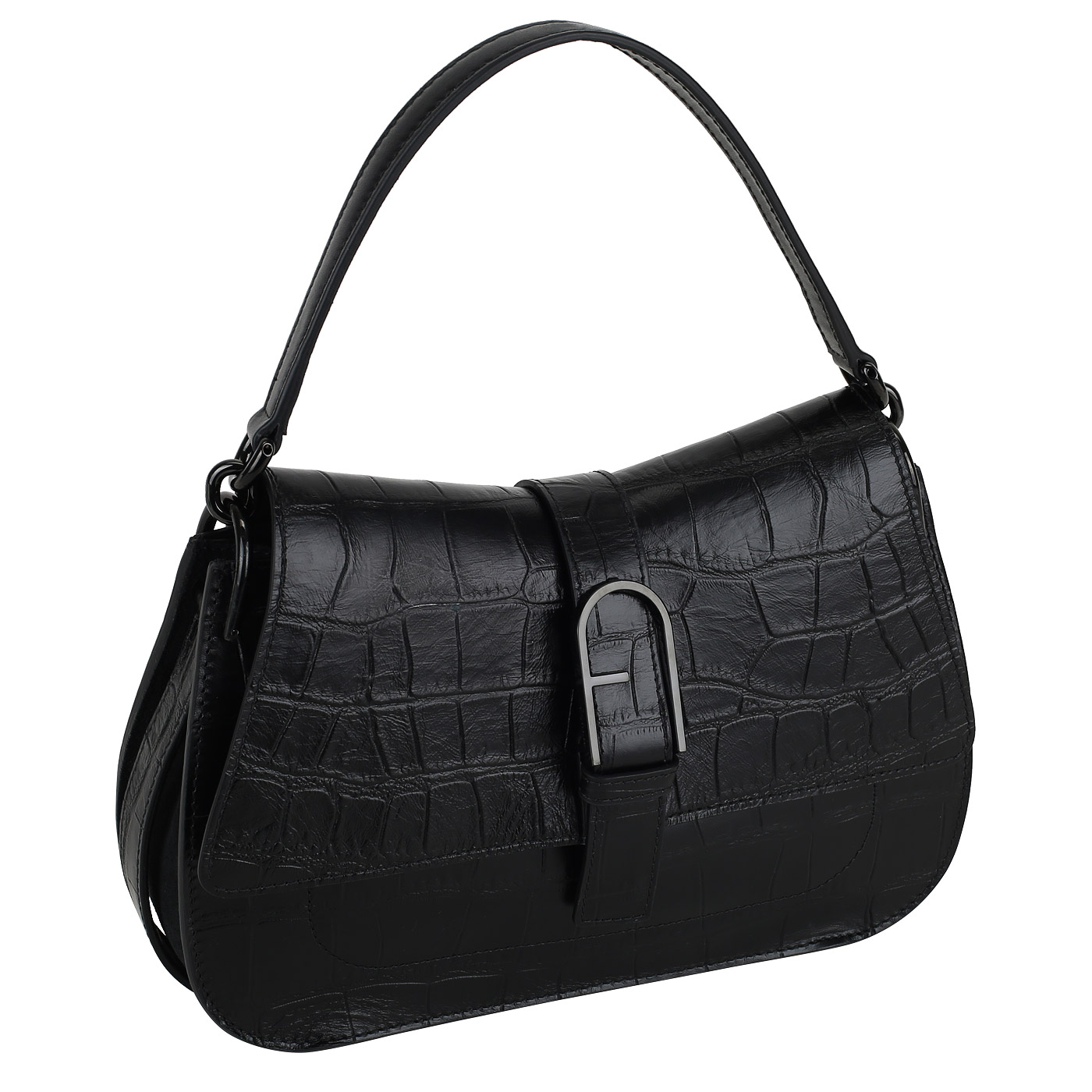 Кожаная сумка Furla Flow